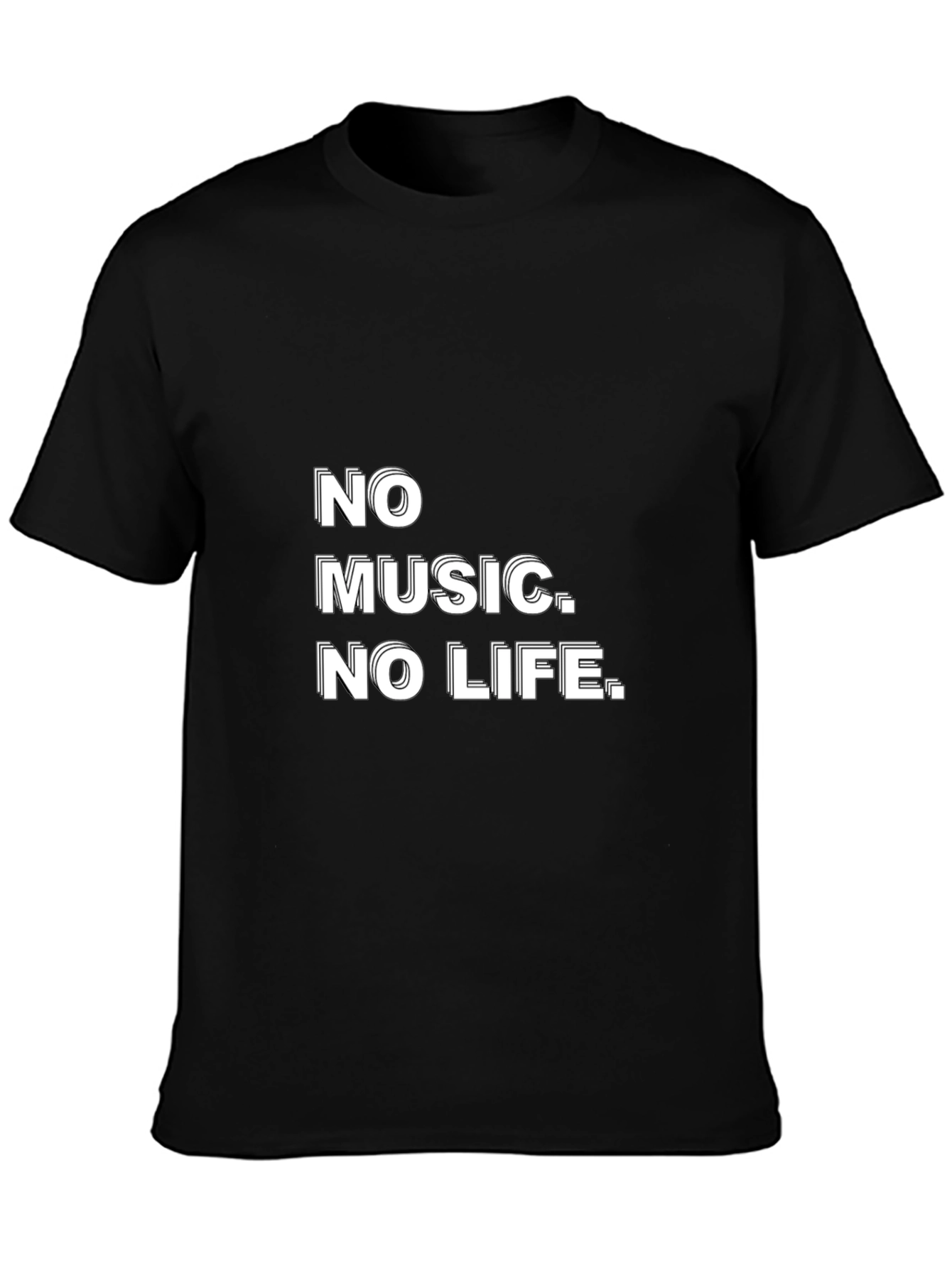 No Music No Life Graphic Tee