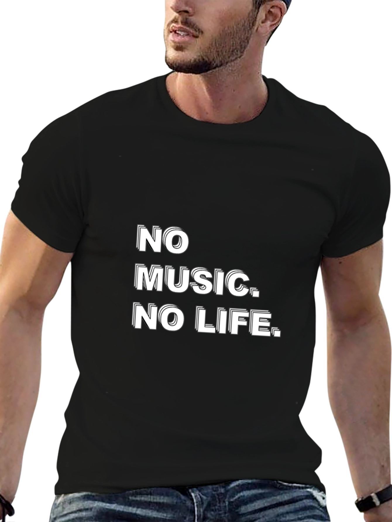 No Music No Life Graphic Tee
