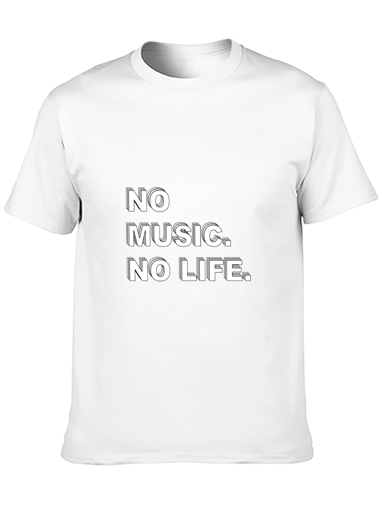 No Music No Life Graphic Tee