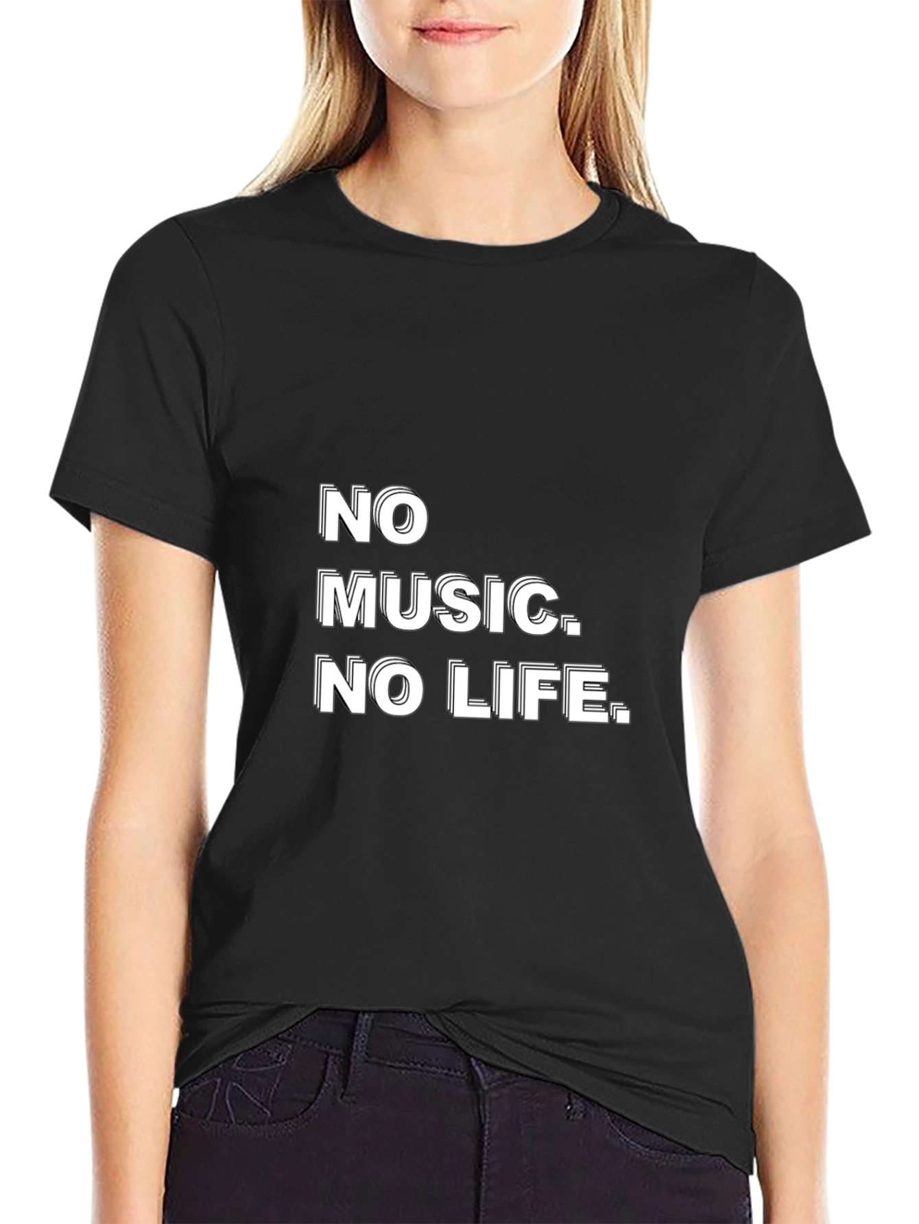 No Music No Life Graphic Tee