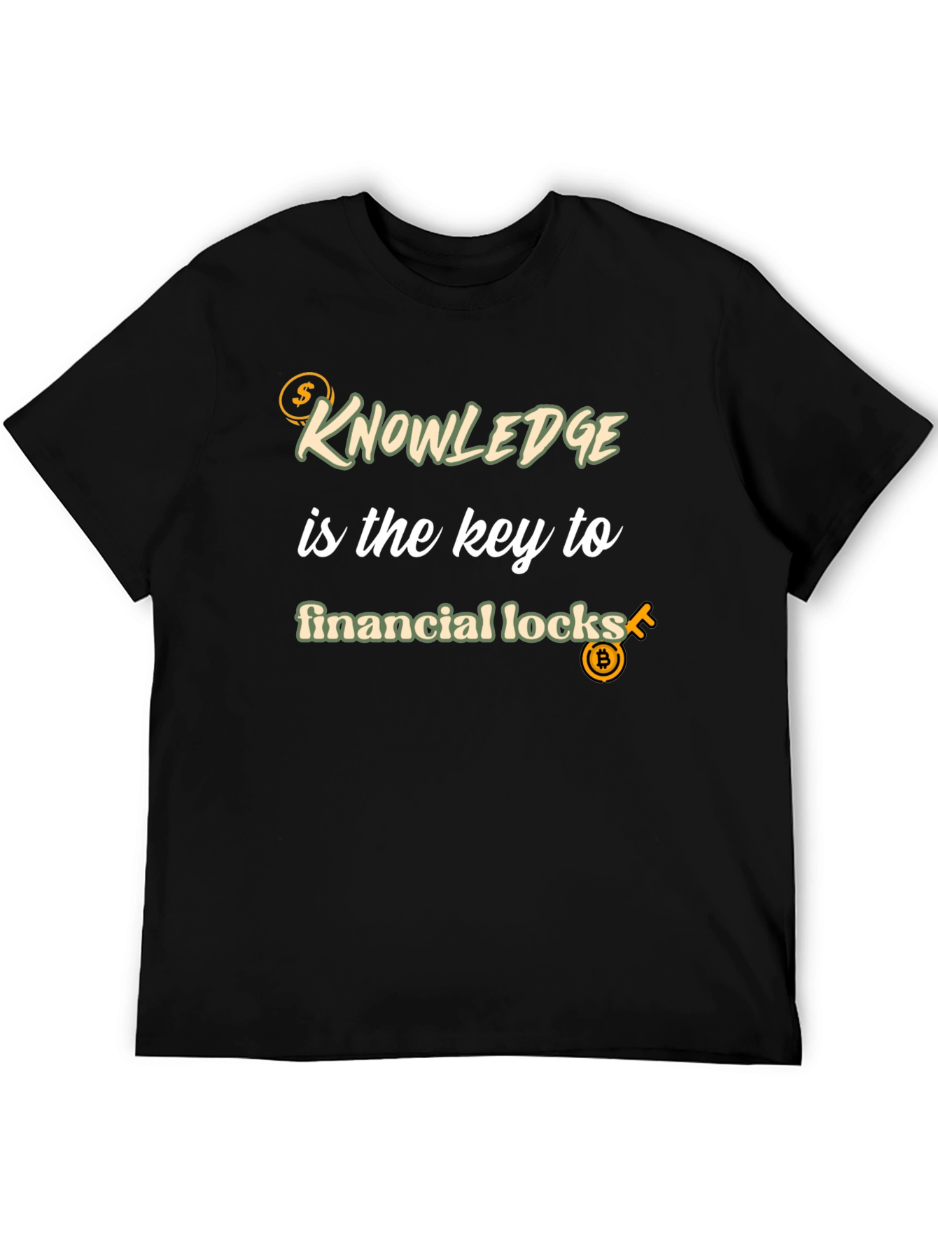 Knowledge is Key T-Shirt - Financial Success