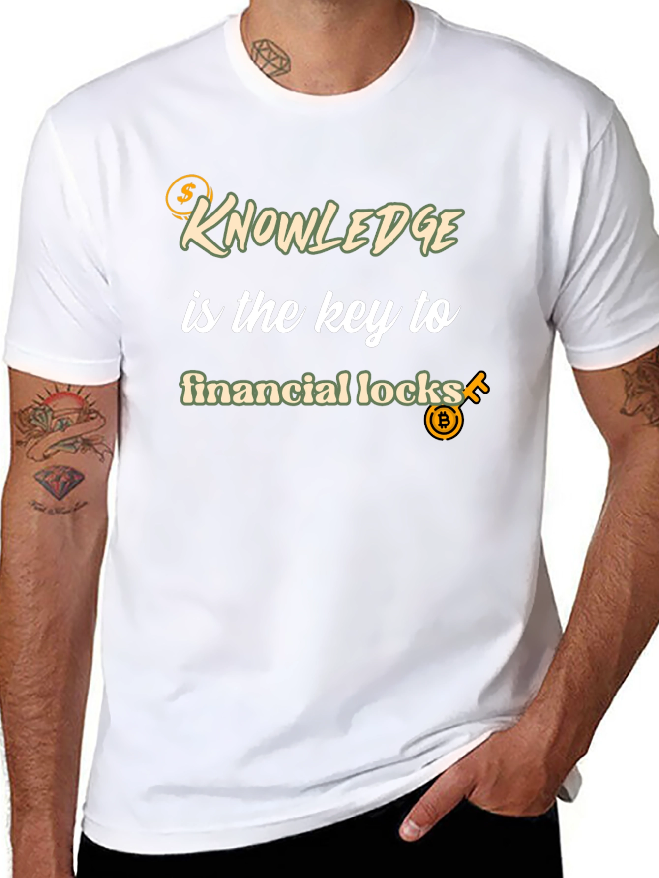 Knowledge is Key T-Shirt - Financial Success