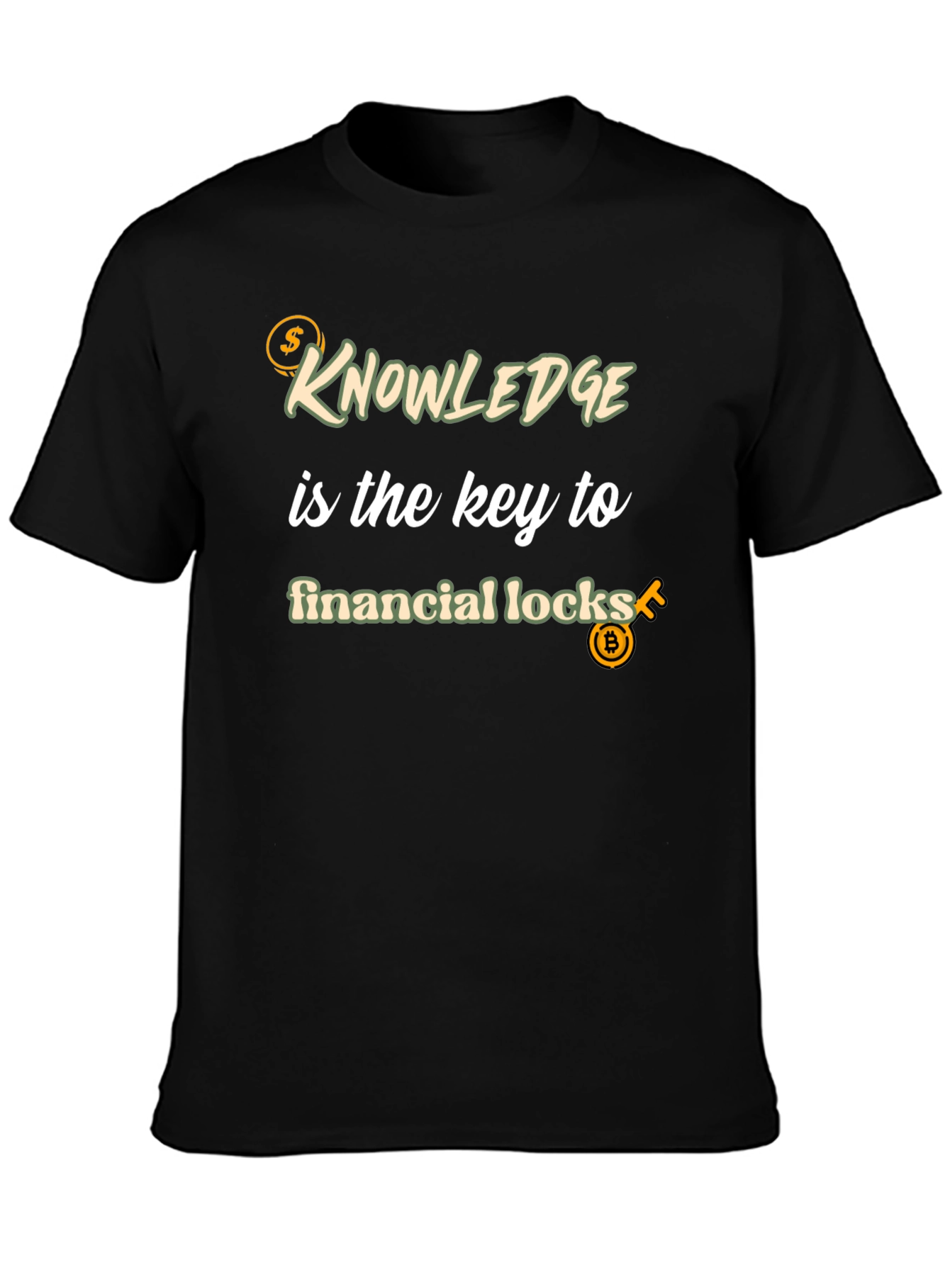 Knowledge is Key T-Shirt - Financial Success