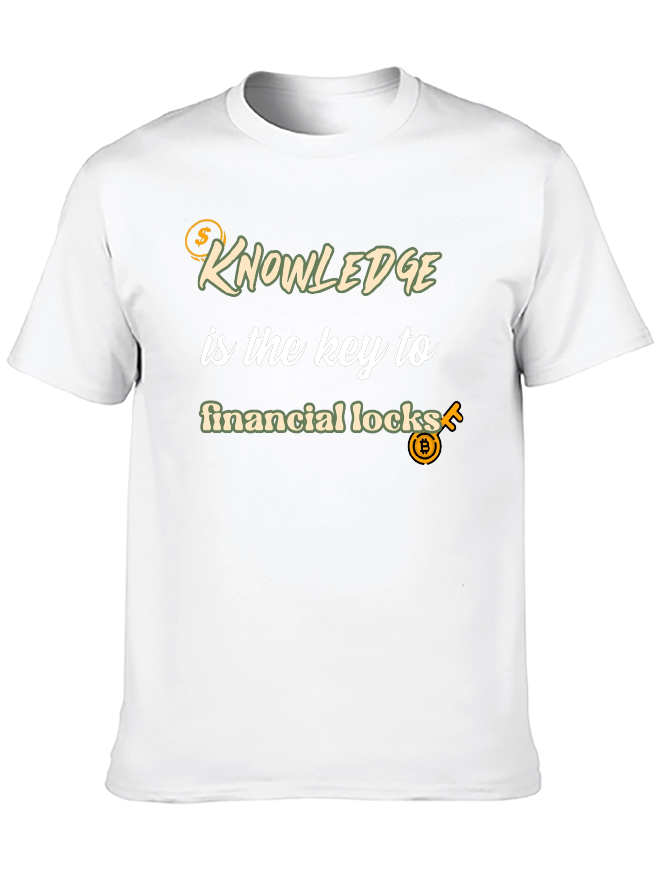 Knowledge is Key T-Shirt - Financial Success