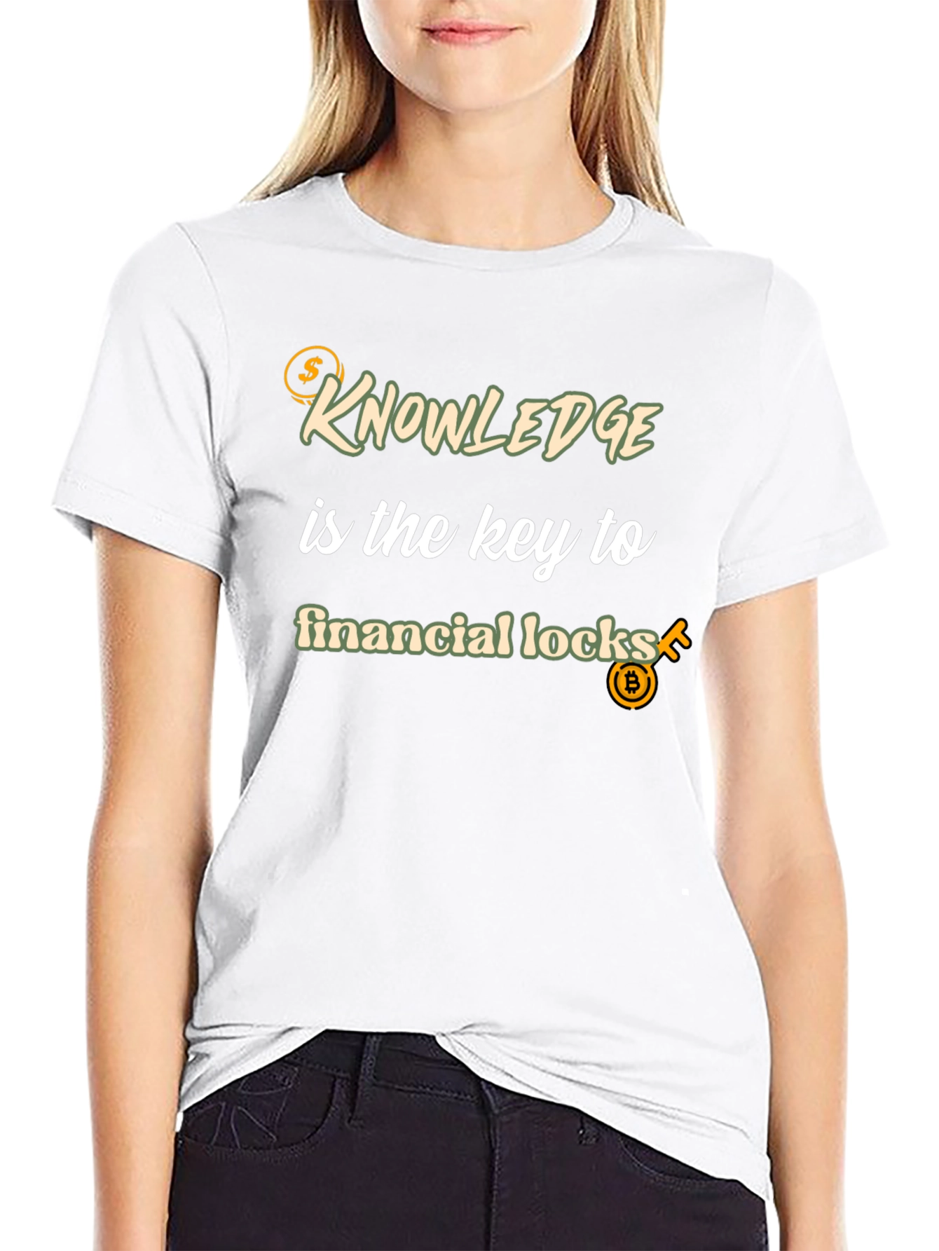 Knowledge is Key T-Shirt - Financial Success