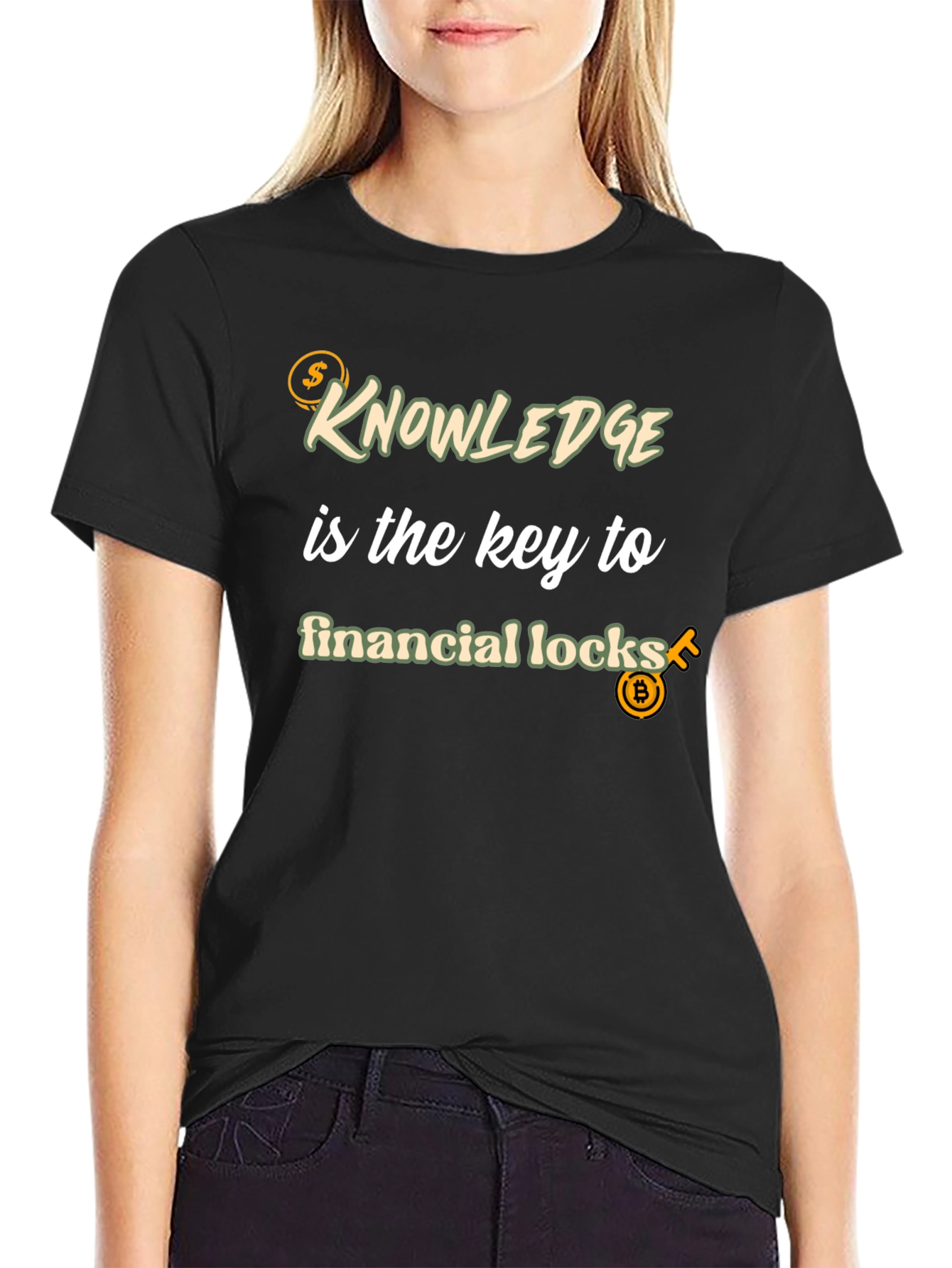 Knowledge is Key T-Shirt - Financial Success
