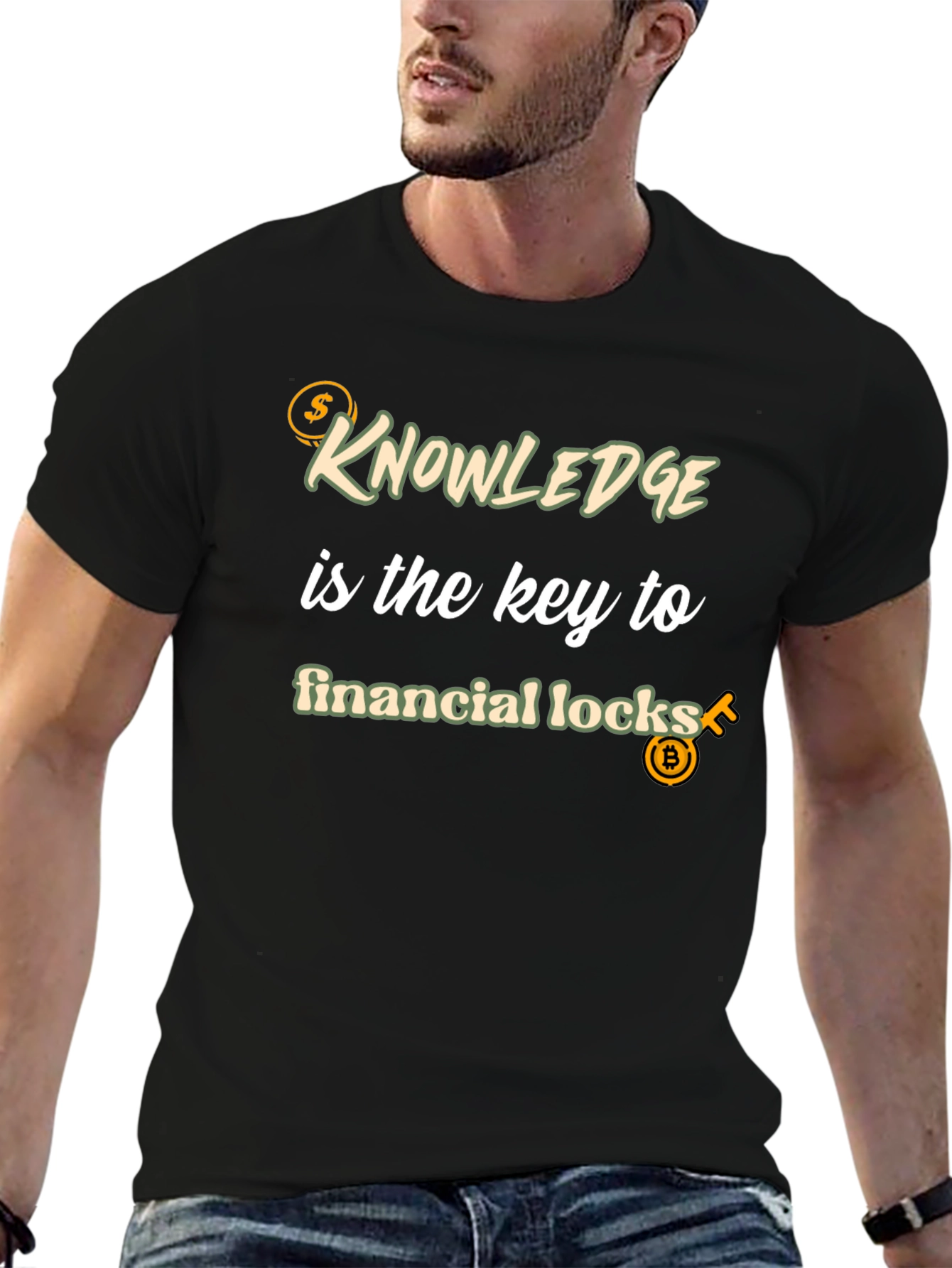 Knowledge is Key T-Shirt - Financial Success