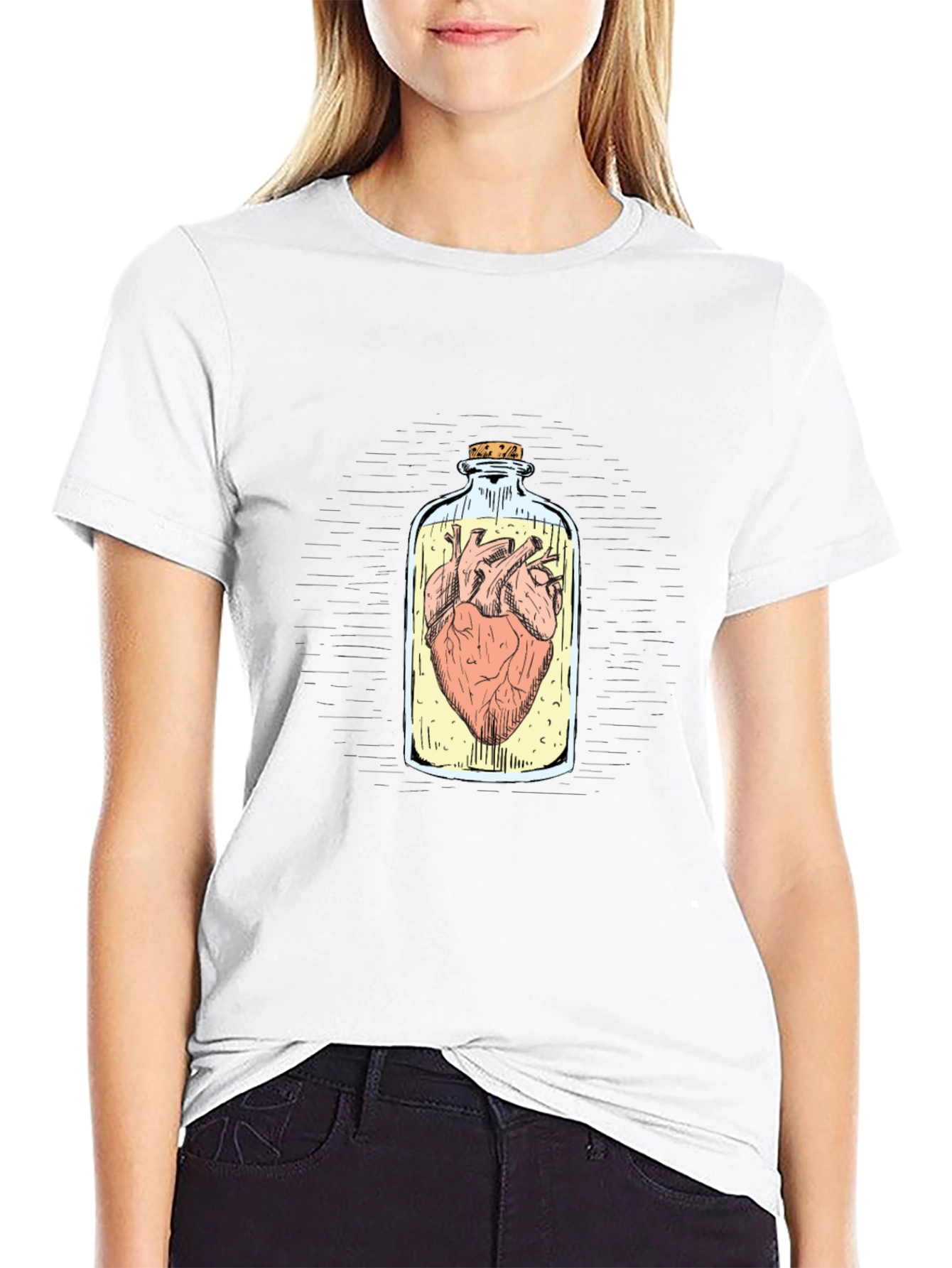 Heart in a Bottle Graphic Tee