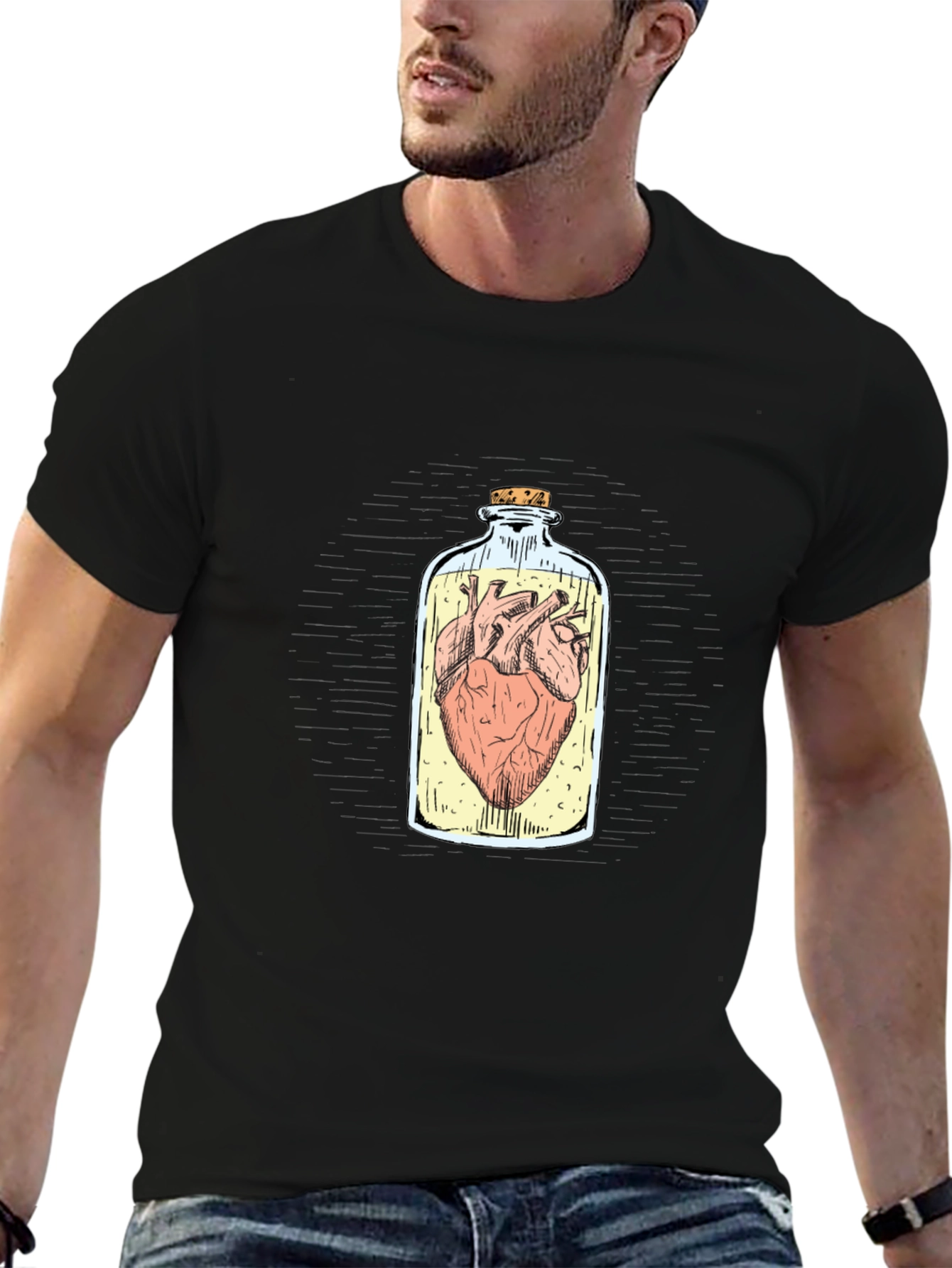 Heart in a Bottle Graphic Tee
