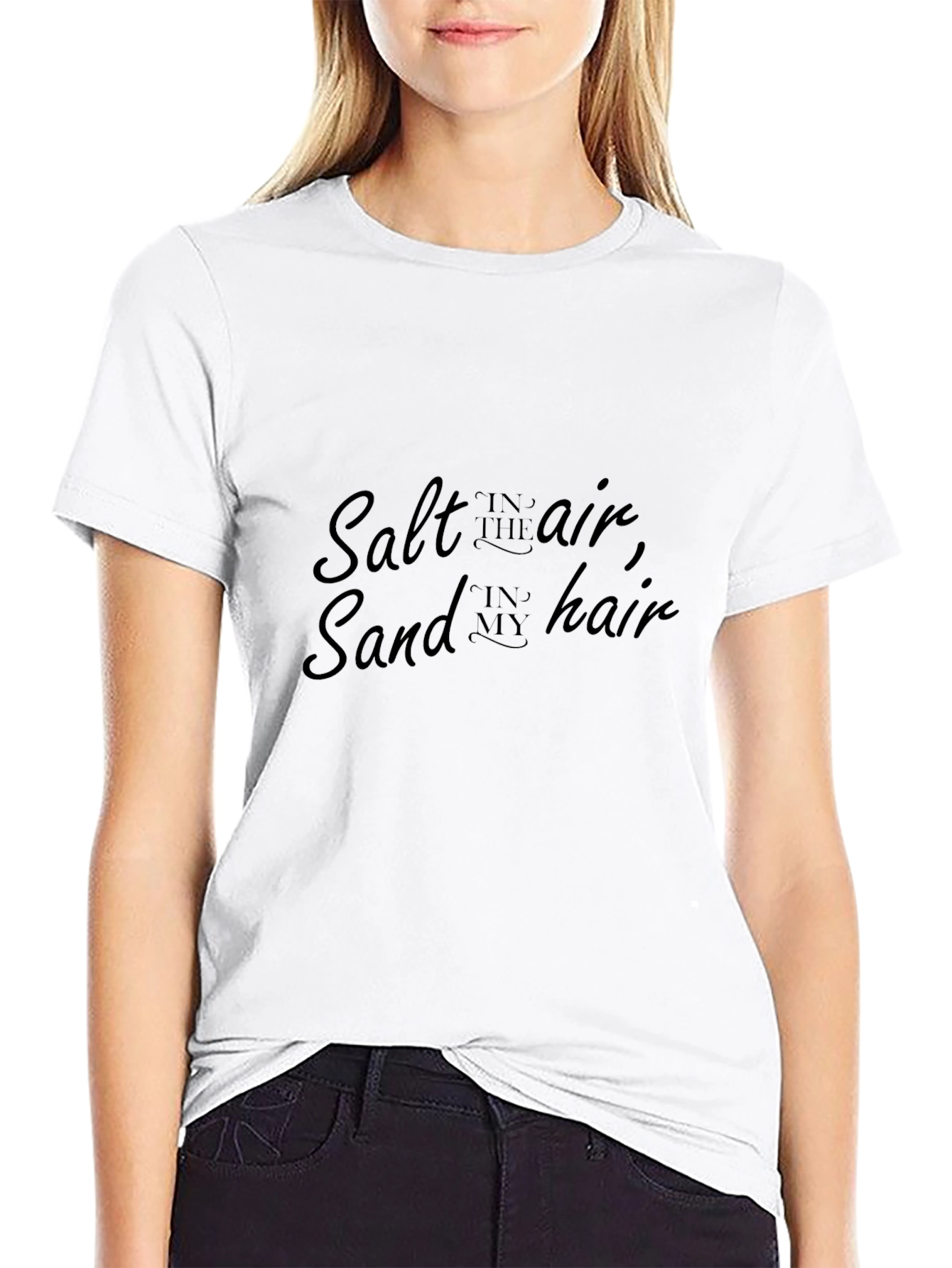Salt Air Sand Hair Graphic Tee
