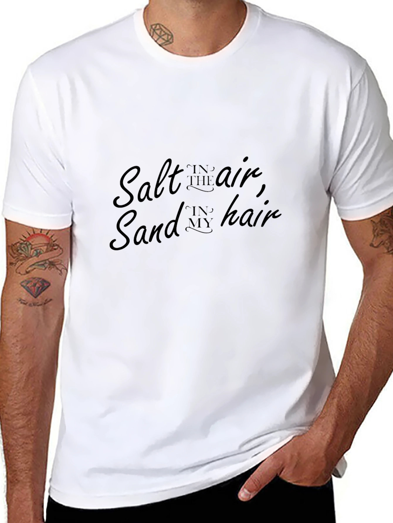 Salt Air Sand Hair Graphic Tee