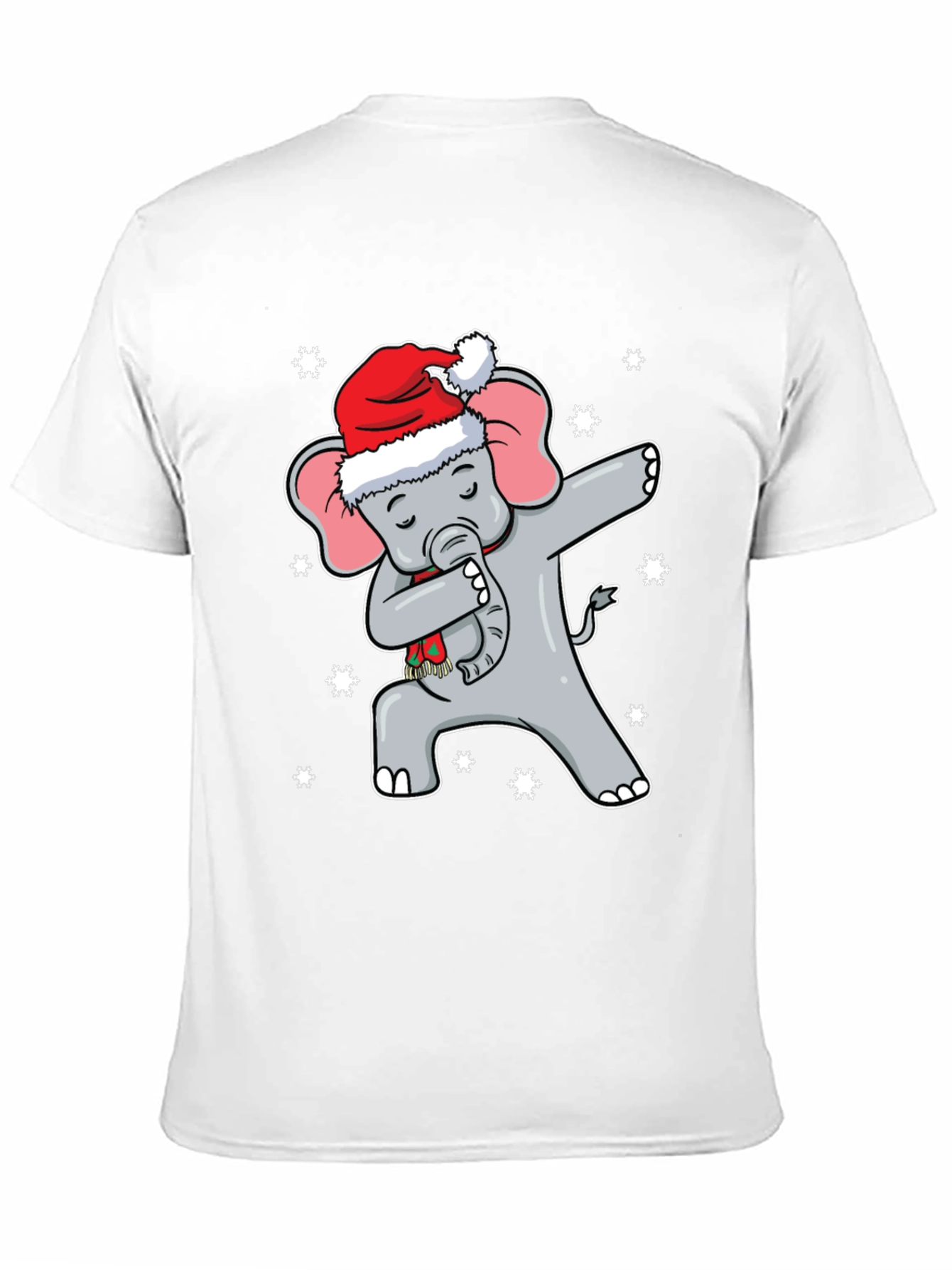 Dabbing Elephant Christmas T-Shirt