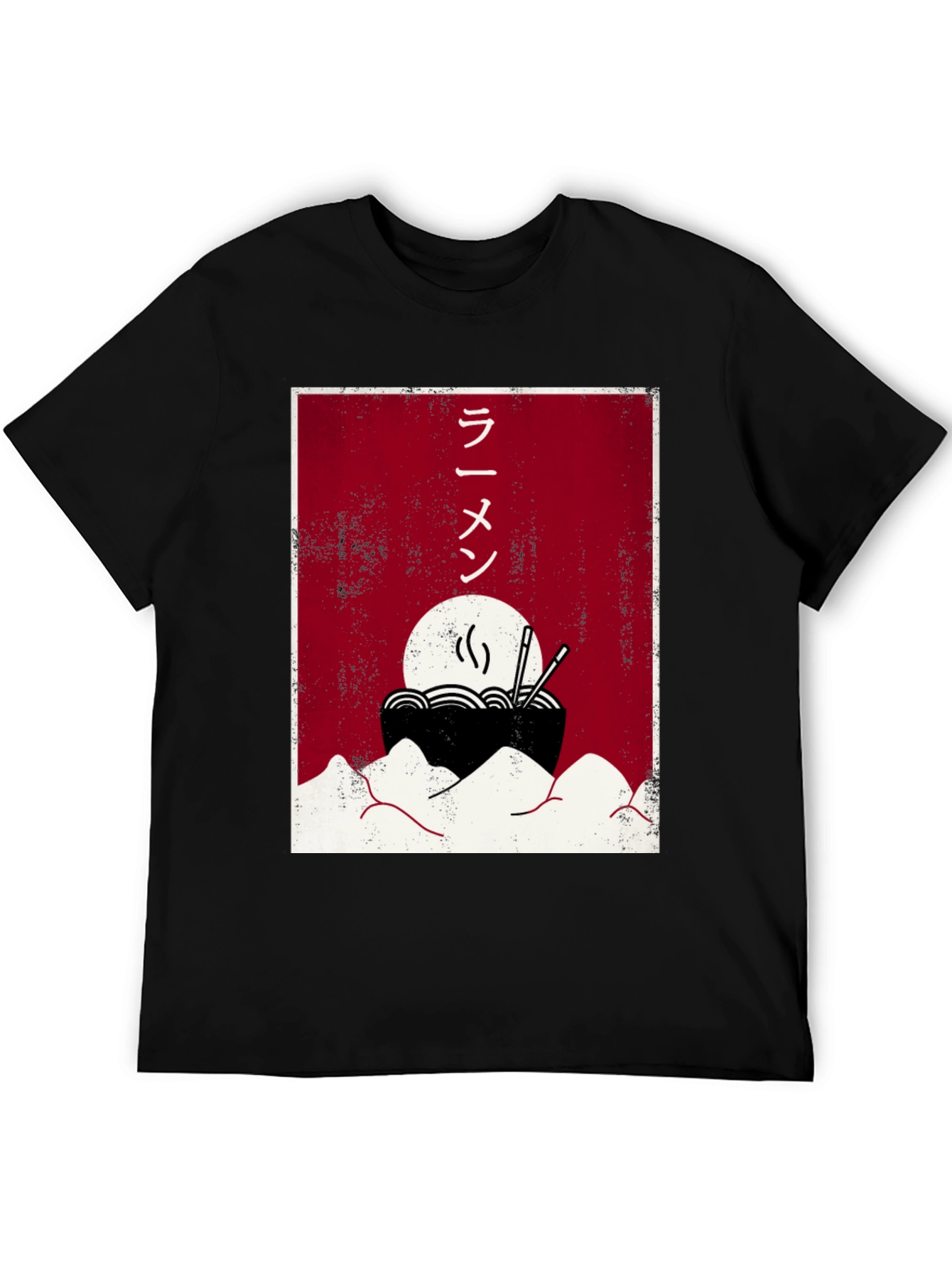 Ramen Bowl Graphic T-Shirt - Japanese Foodie Tee