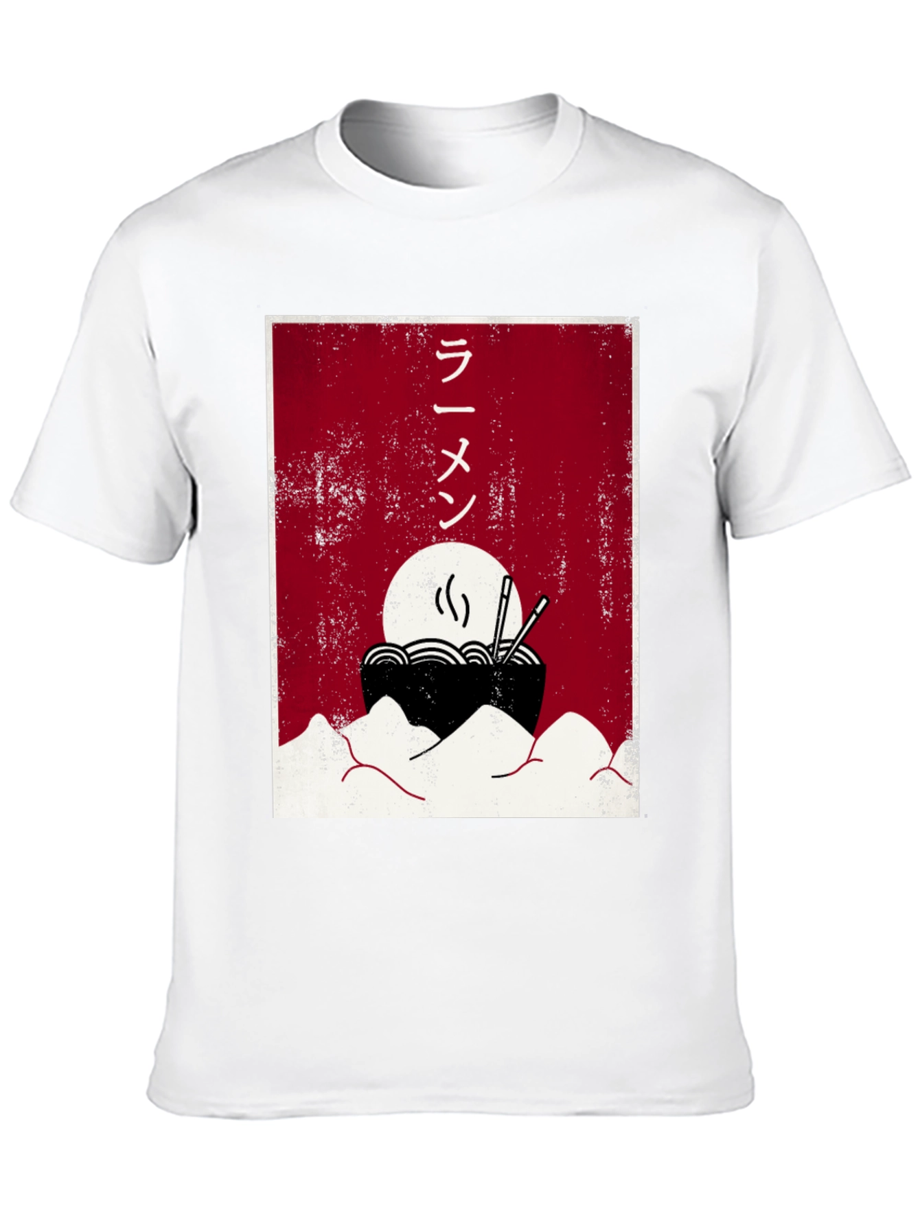Ramen Bowl Graphic T-Shirt - Japanese Foodie Tee