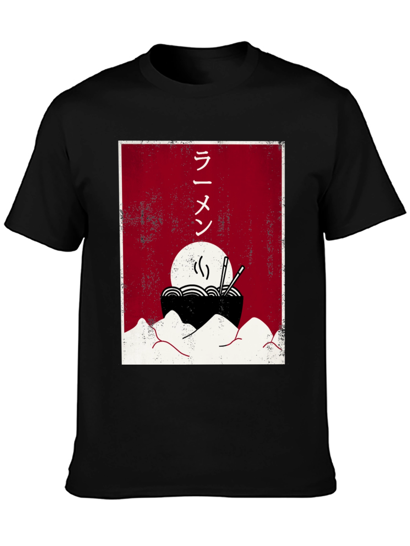 Ramen Bowl Graphic T-Shirt - Japanese Foodie Tee