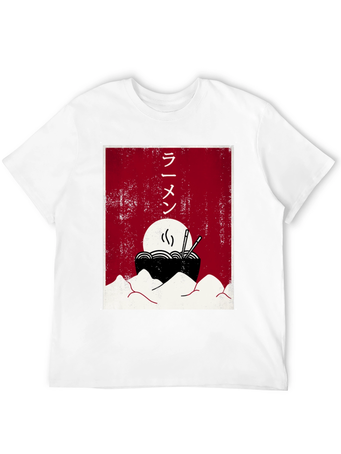Ramen Bowl Graphic T-Shirt - Japanese Foodie Tee