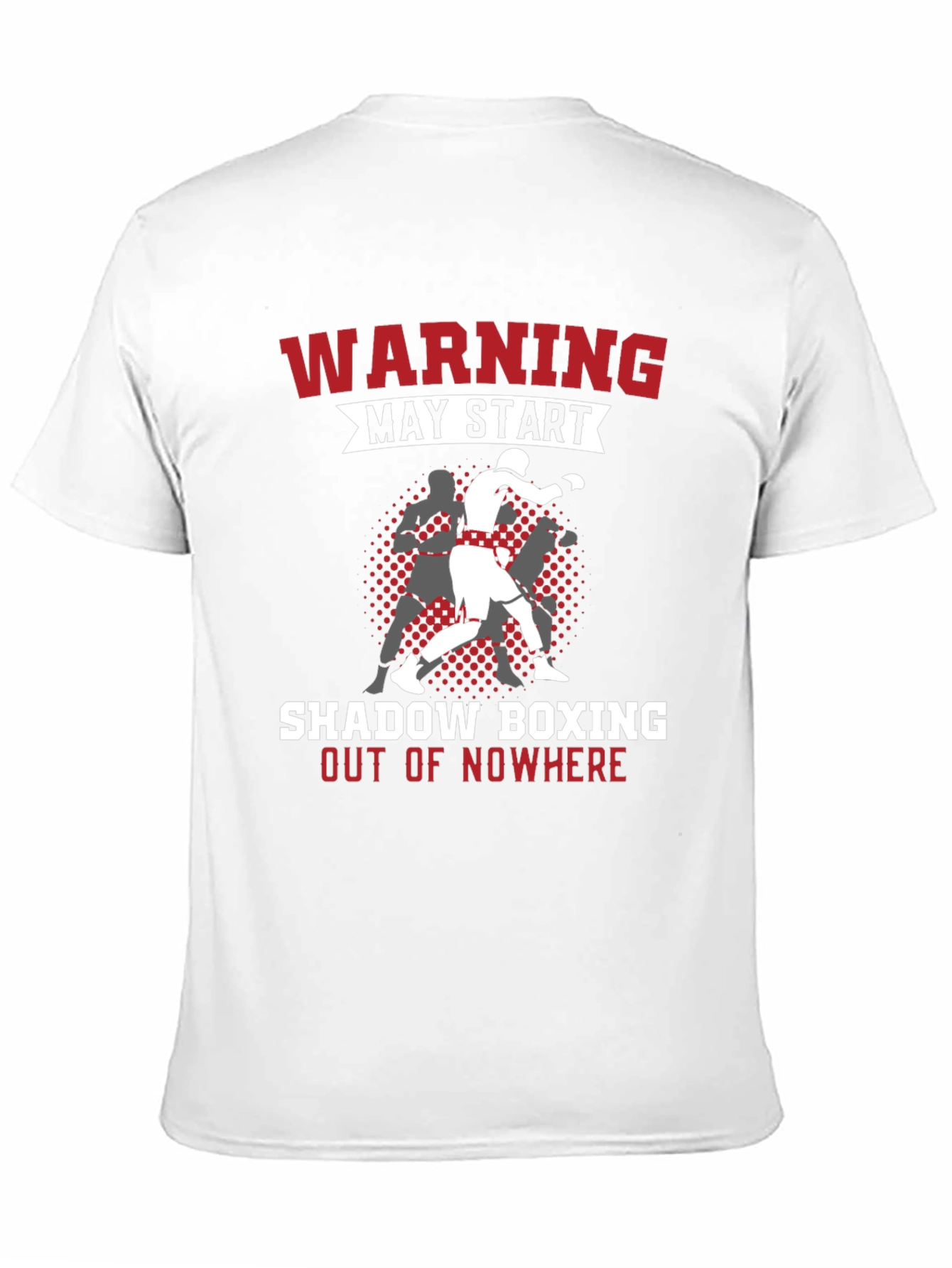 Warning Shadow Boxing T-Shirt - Black