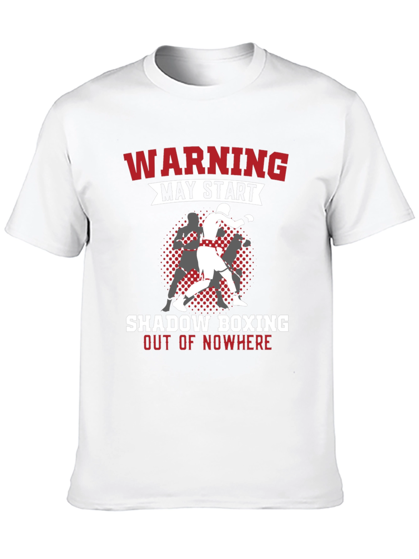 Warning Shadow Boxing T-Shirt - Black