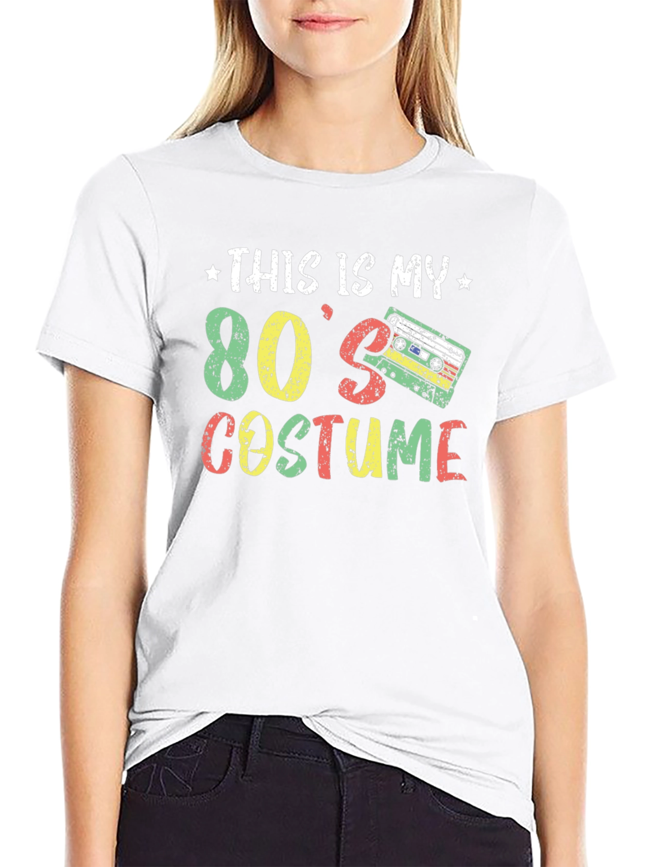 80s Costume Graphic T-Shirt