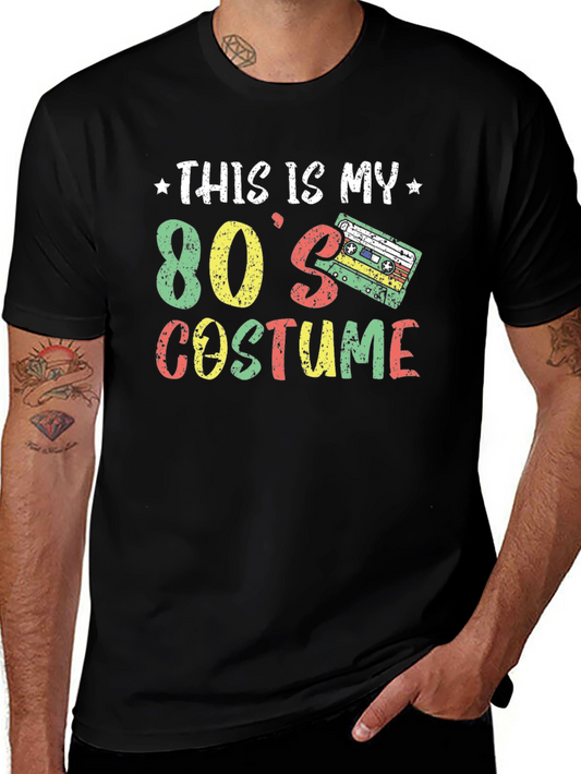 80s Costume Graphic T-Shirt