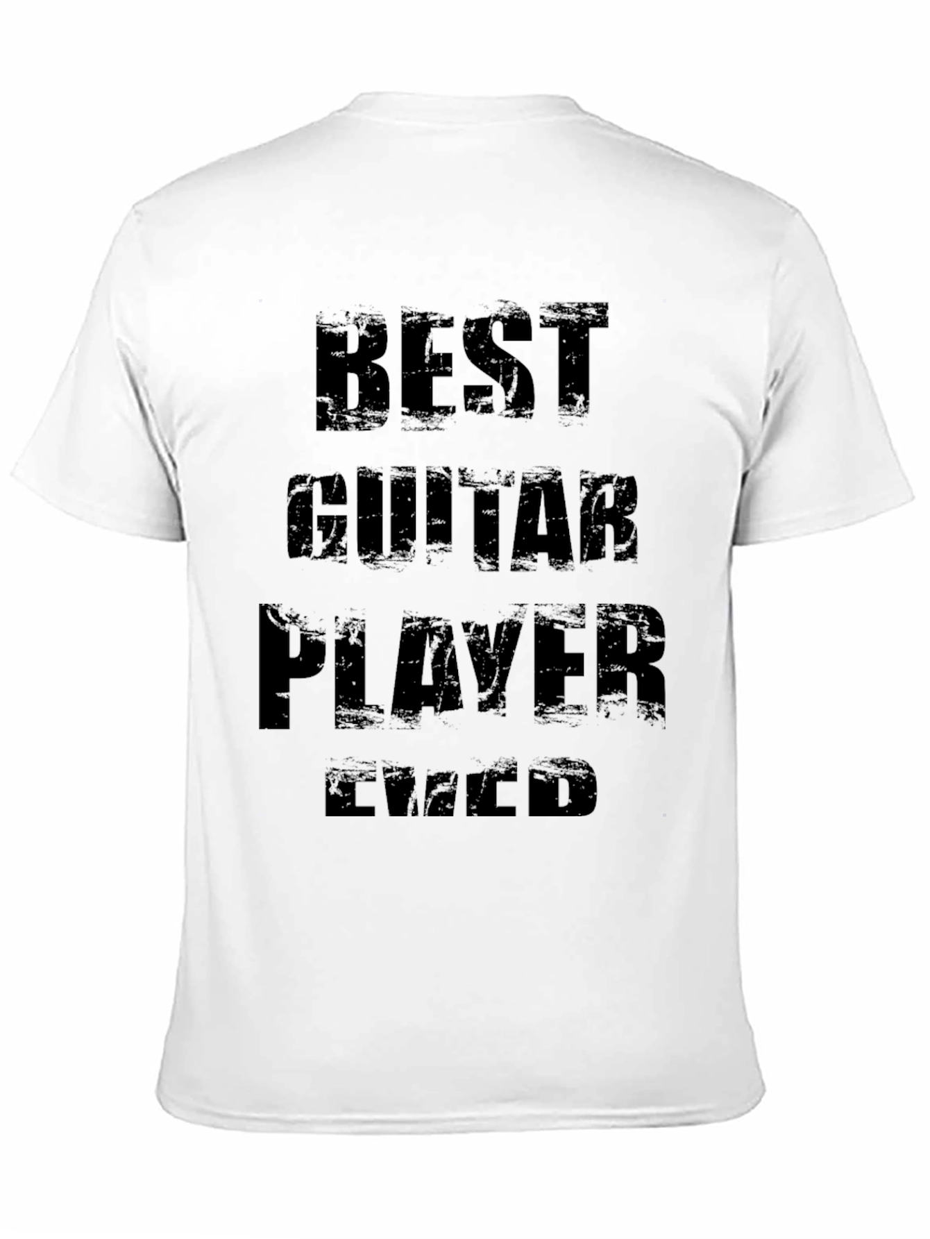 Best Guitar Player Ever Black Graphic Tee