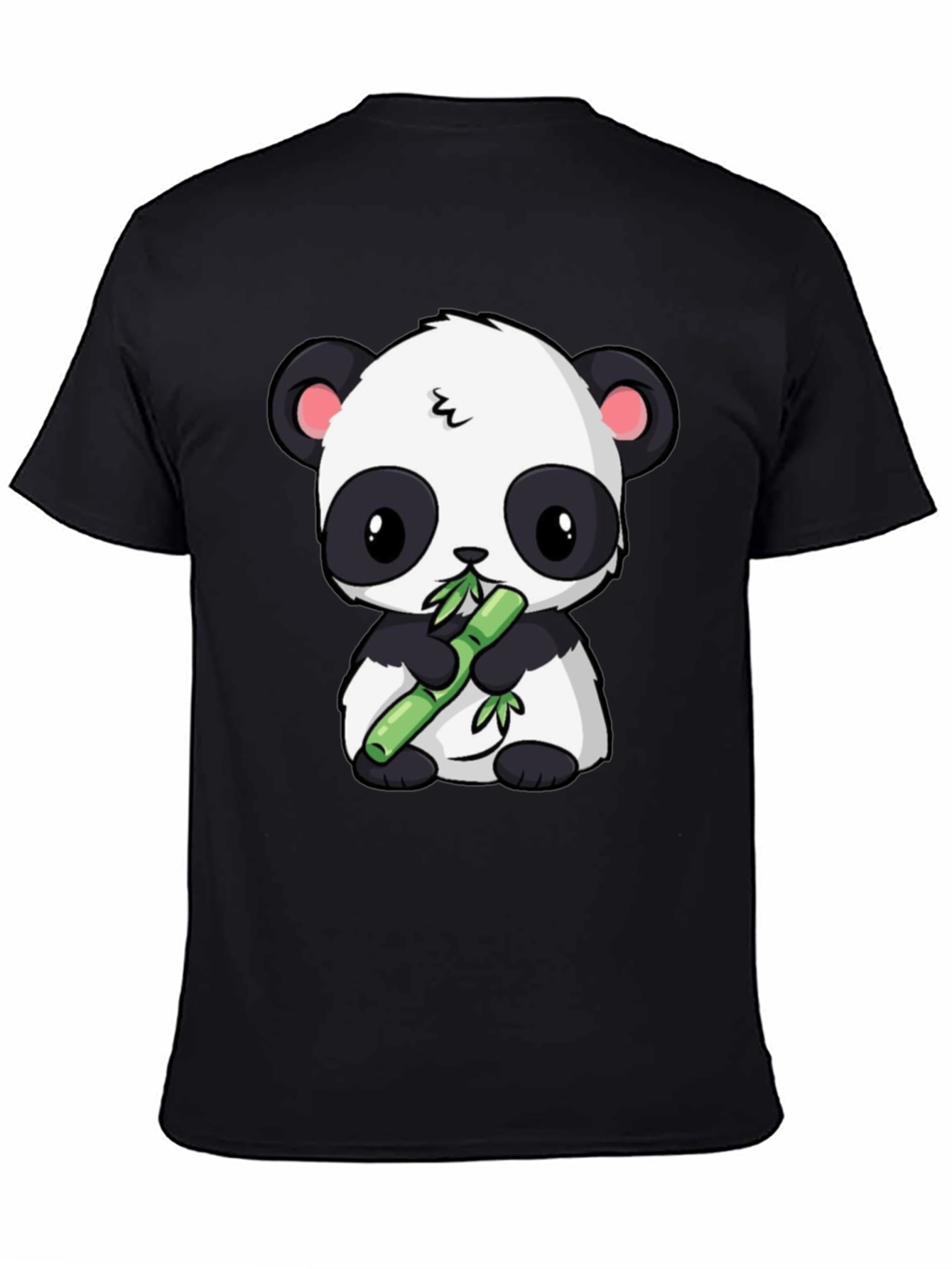 Cute Panda Bamboo T-Shirt