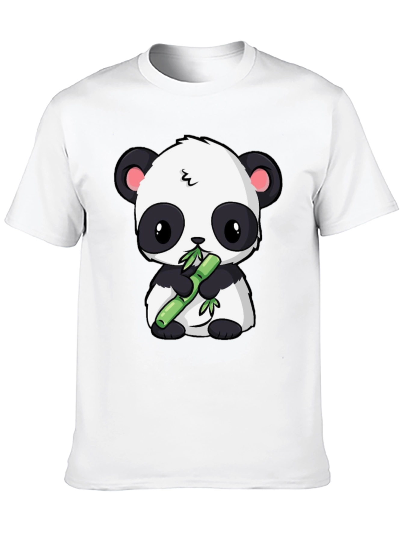 Cute Panda Bamboo T-Shirt