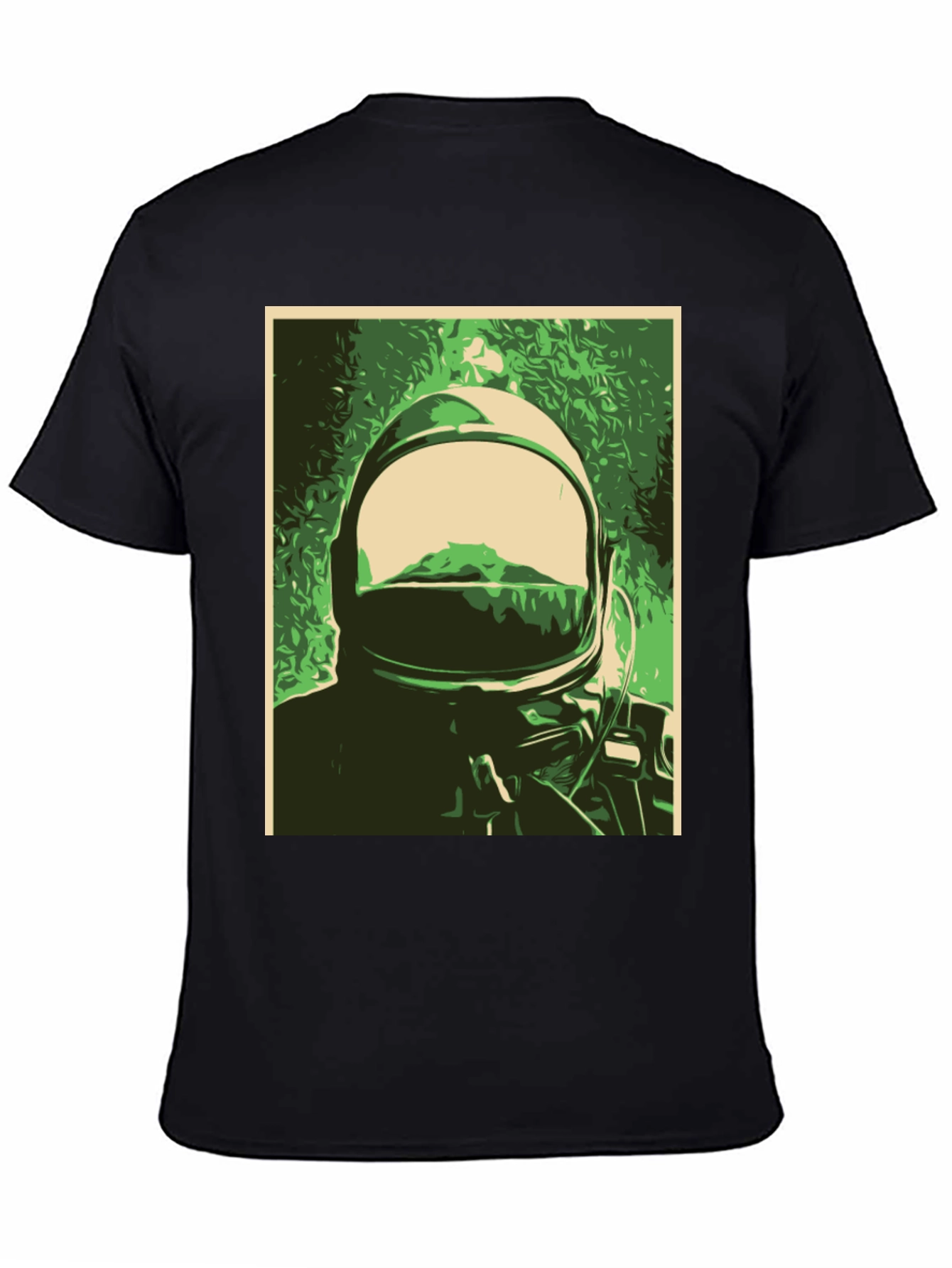 Astronaut Graphic Print T-Shirt - Space Explorer Tee