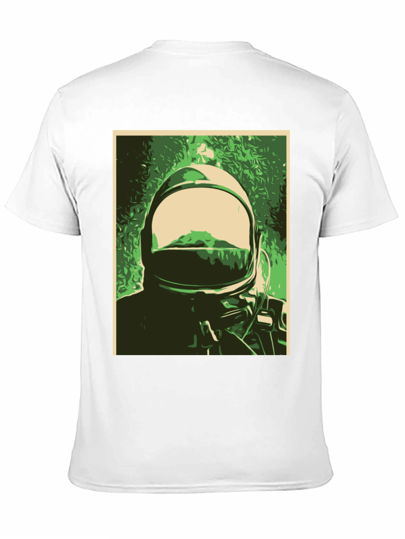 Astronaut Graphic Print T-Shirt - Space Explorer Tee