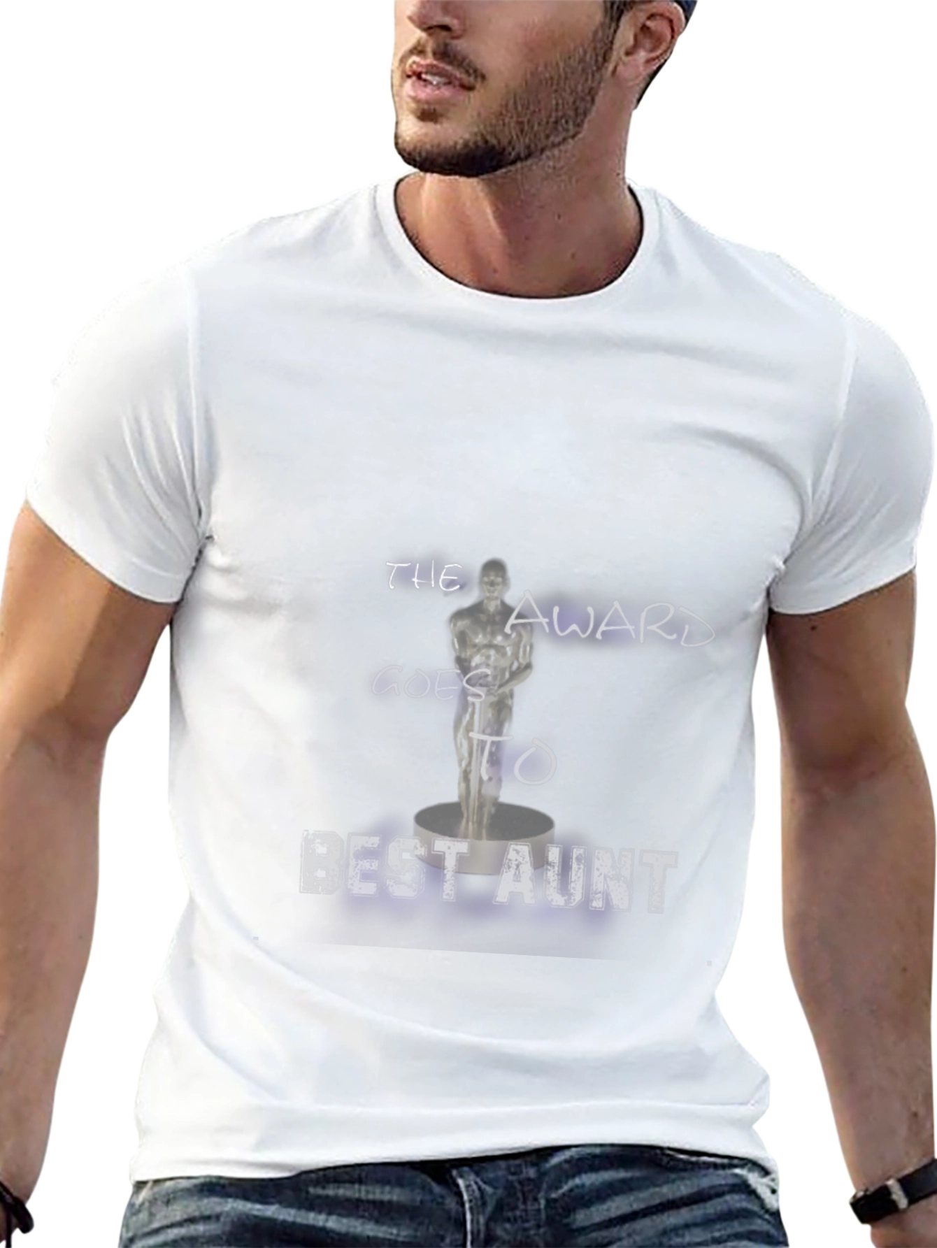 Best Aunt Award T-Shirt Novelty Aunt Gift