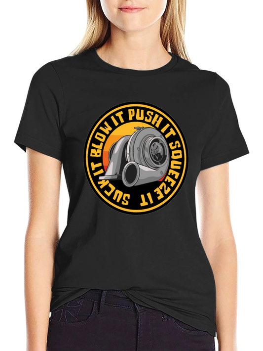 Turbocharged T-Shirt - Suck Squeeze Blow Push Tee