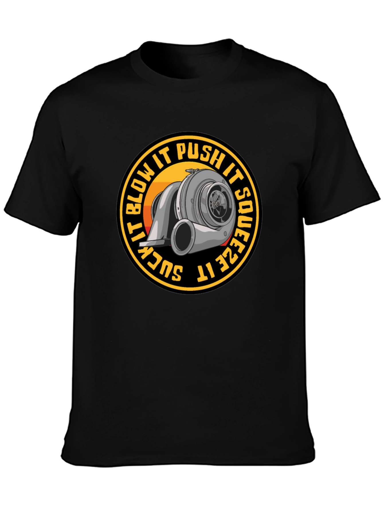 Turbocharged T-Shirt - Suck Squeeze Blow Push Tee