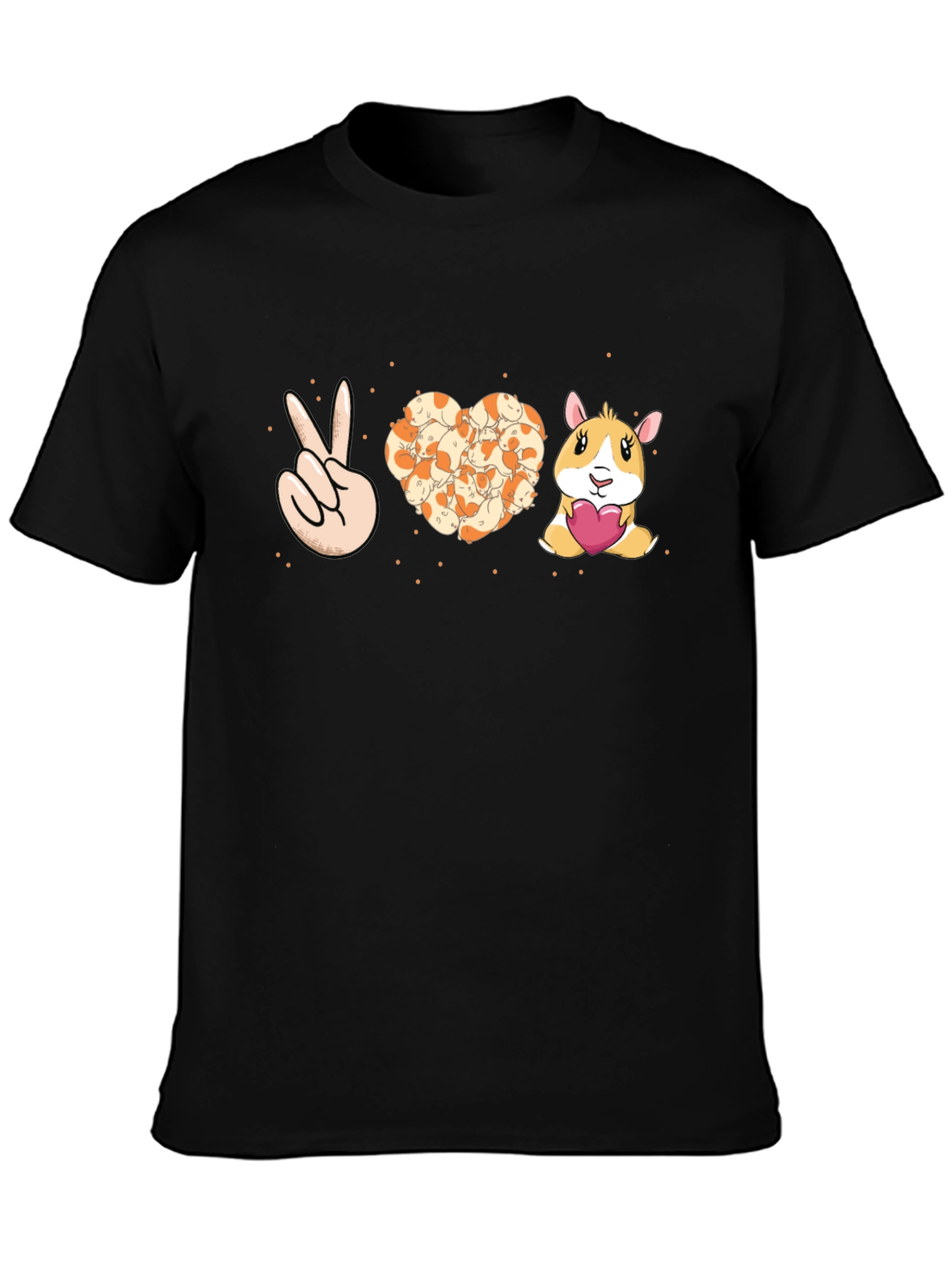 Peace Love Hamsters T-Shirt