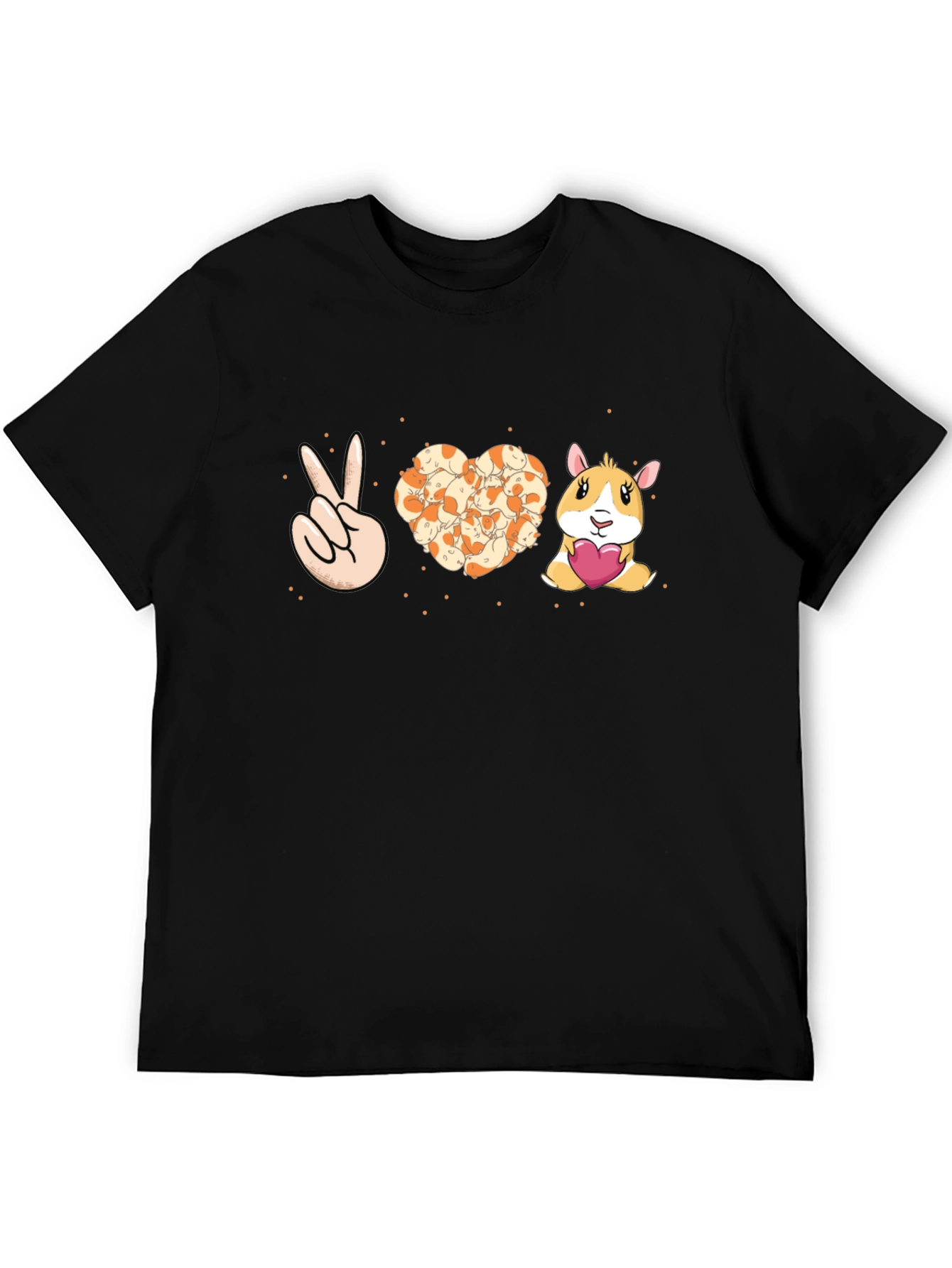 Peace Love Hamsters T-Shirt