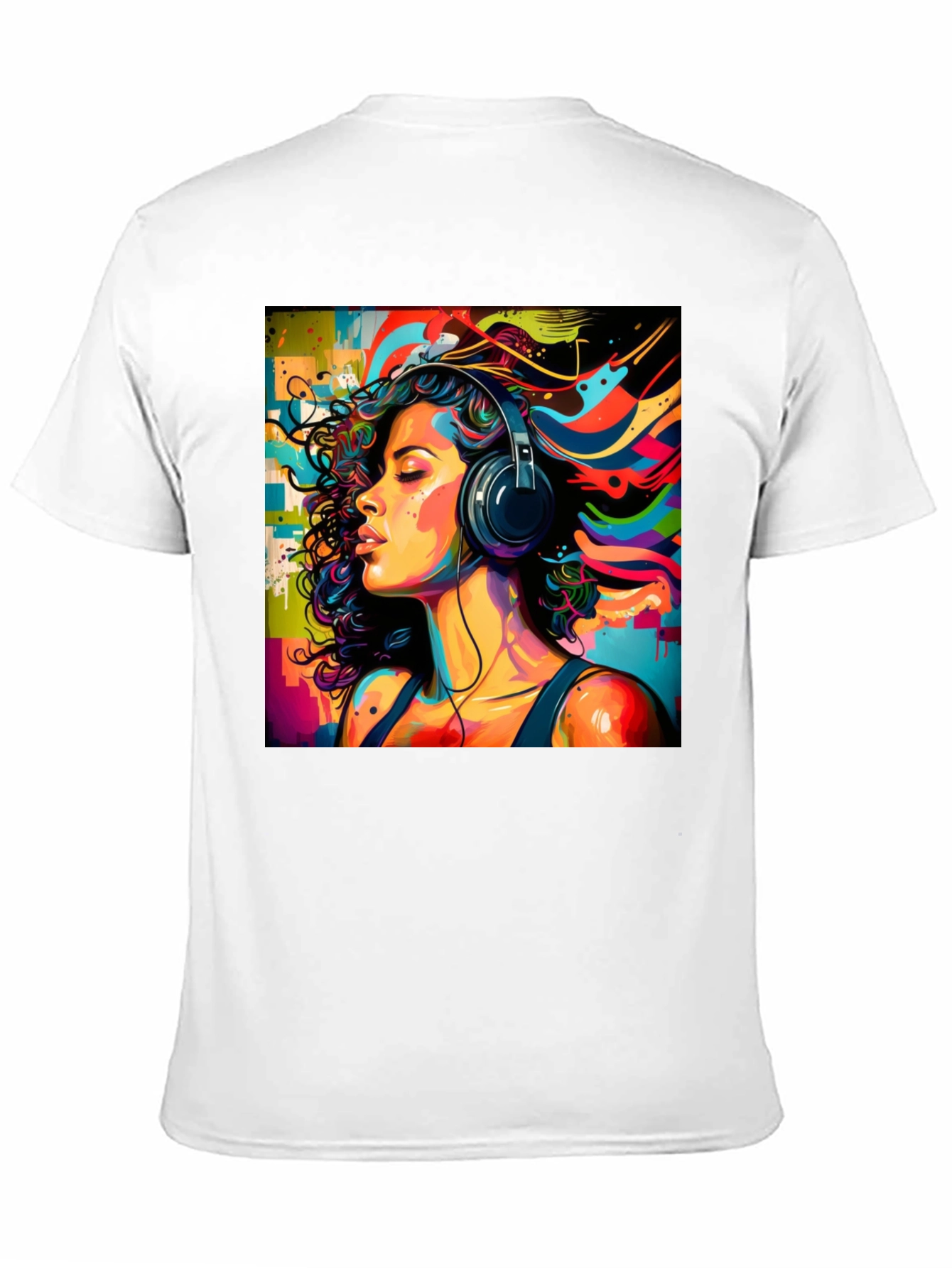 Colorful Music Lover T-Shirt