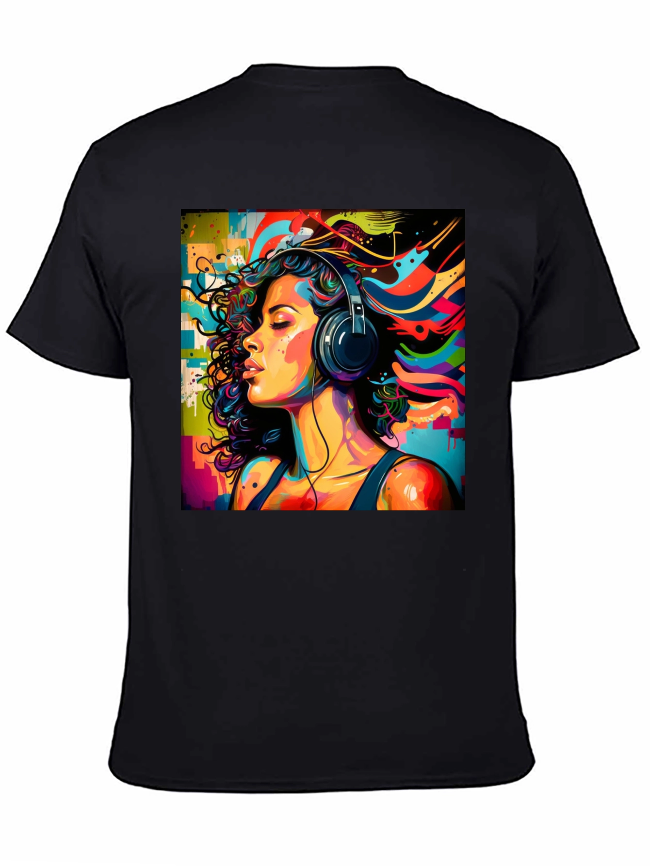 Colorful Music Lover T-Shirt