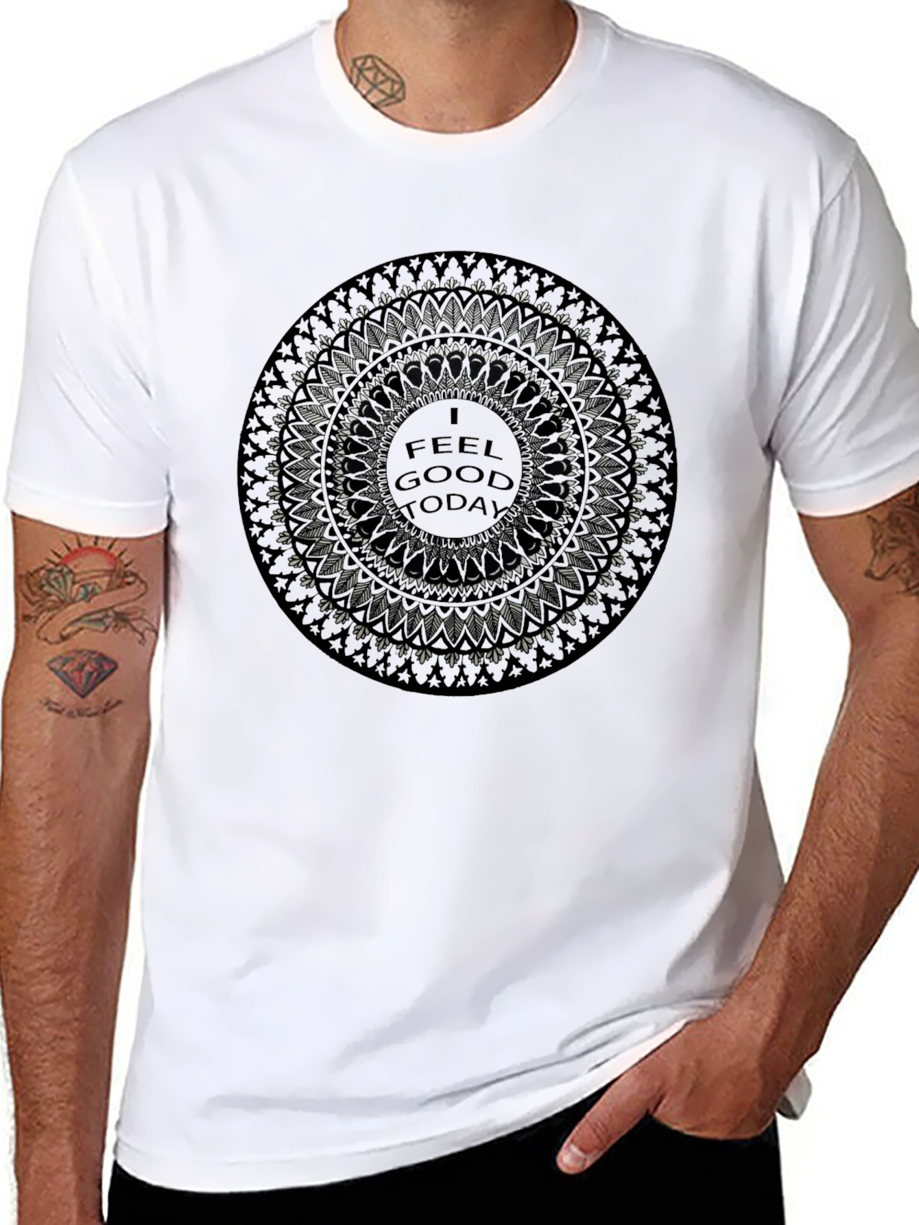 I Feel Good Today Mandala T-Shirt