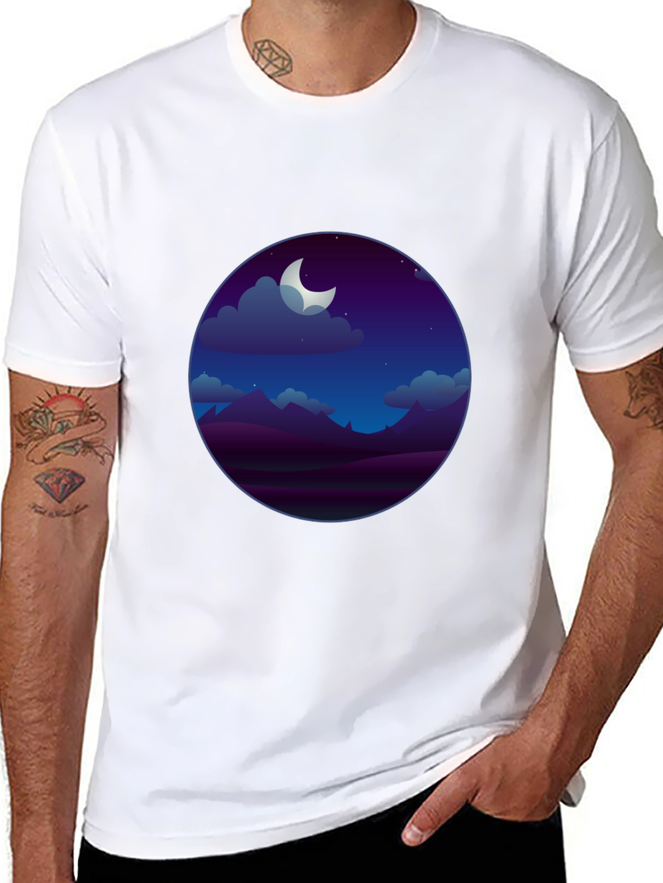 Night Sky Graphic Tee