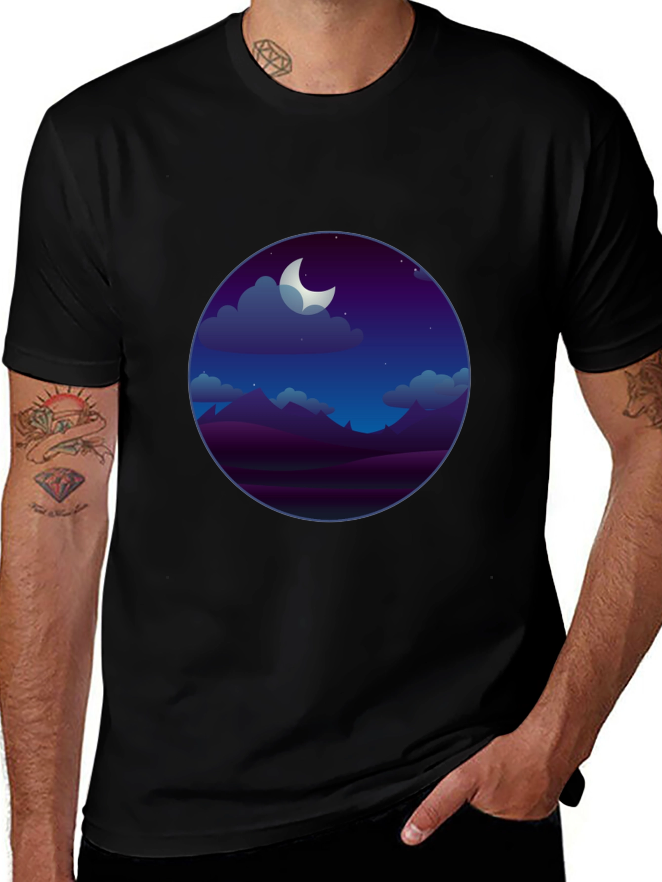 Night Sky Graphic Tee