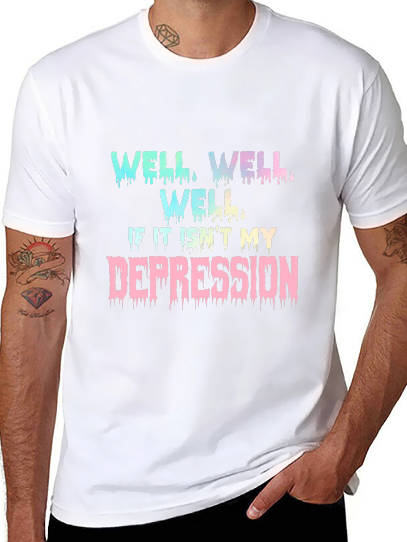 Well Well Depression Graphic T-Shirt