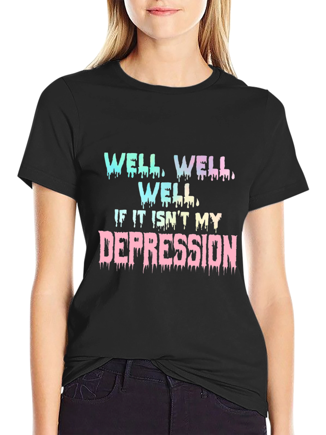 Well Well Depression Graphic T-Shirt