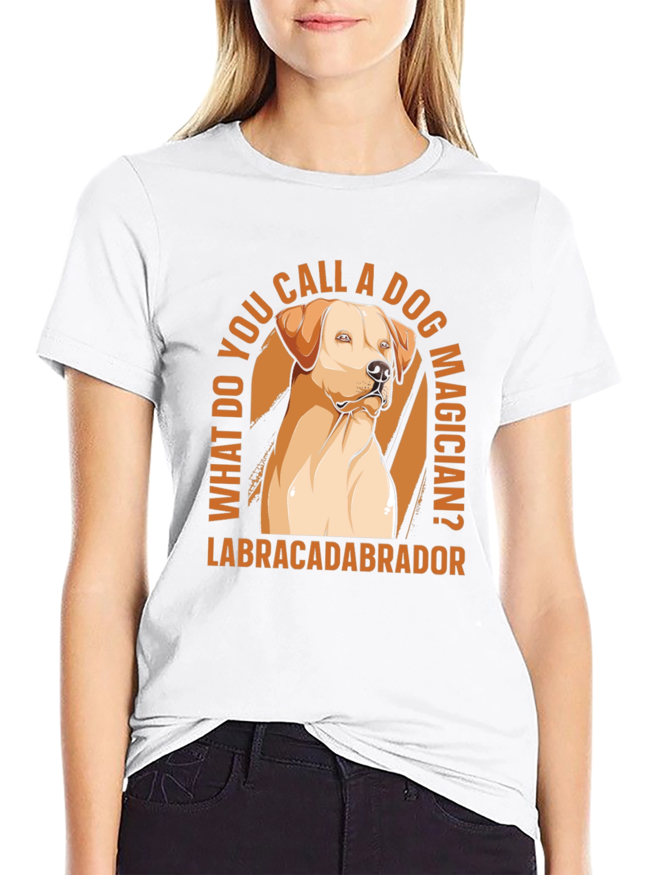 Labracadabrador Dog Magician Graphic T-Shirt