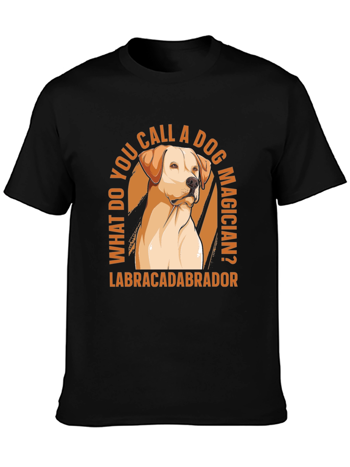 Labracadabrador Dog Magician Graphic T-Shirt
