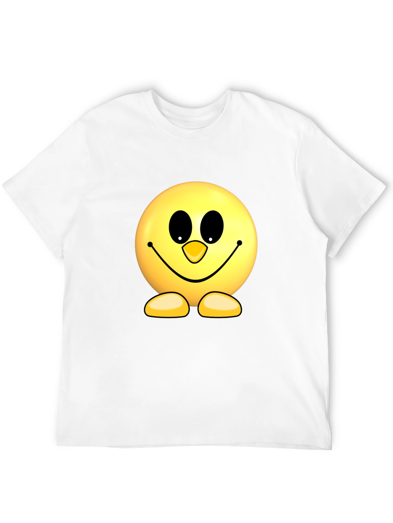 Happy Chick Emoji Graphic Tee