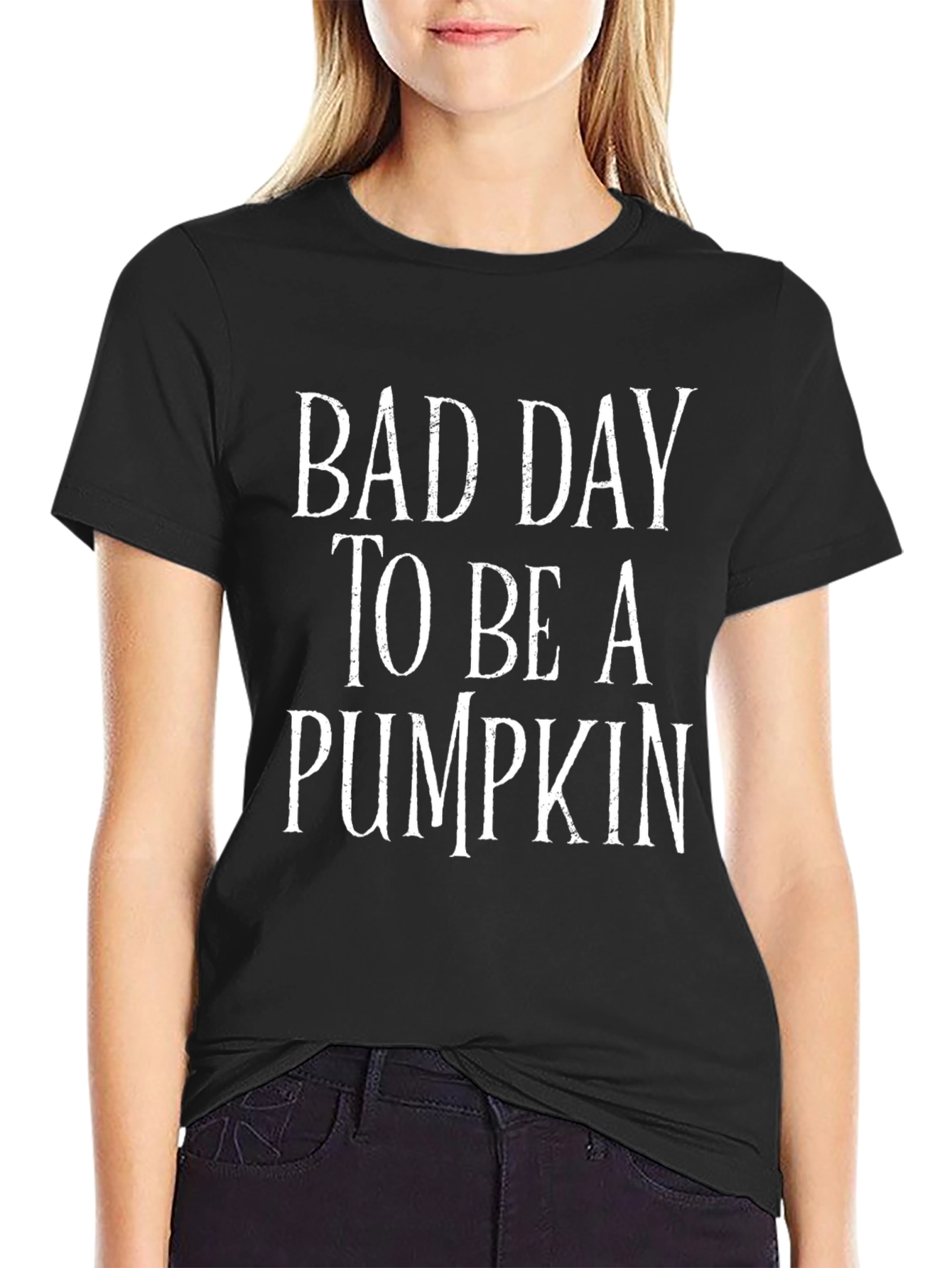 Bad Day to Be a Pumpkin Graphic Tee