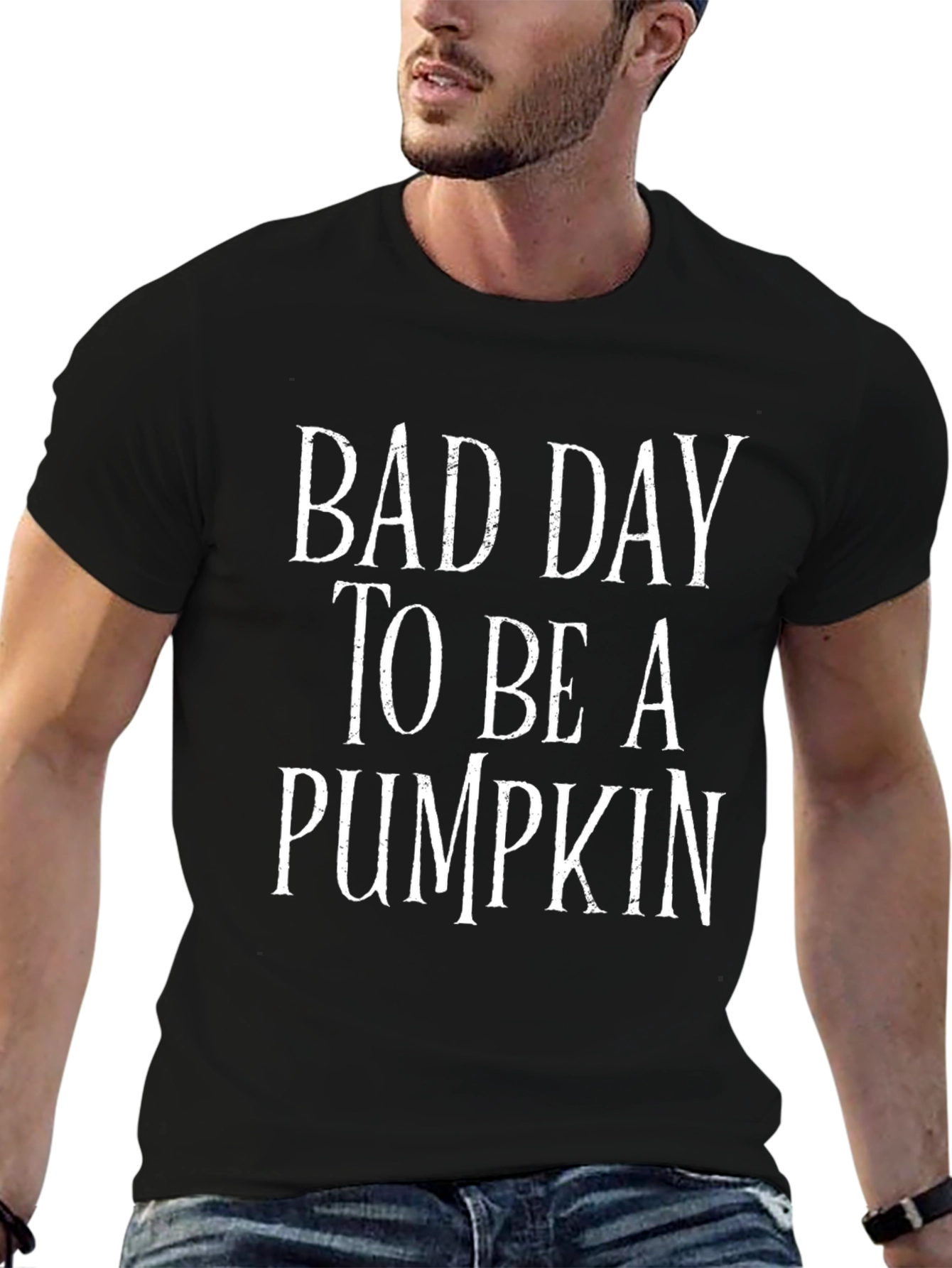 Bad Day to Be a Pumpkin Graphic Tee