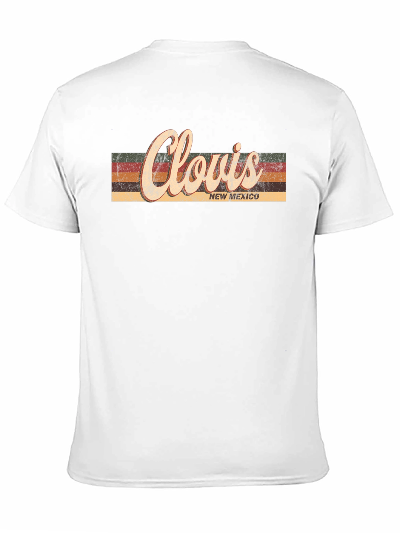 Clovis New Mexico Retro T-Shirt