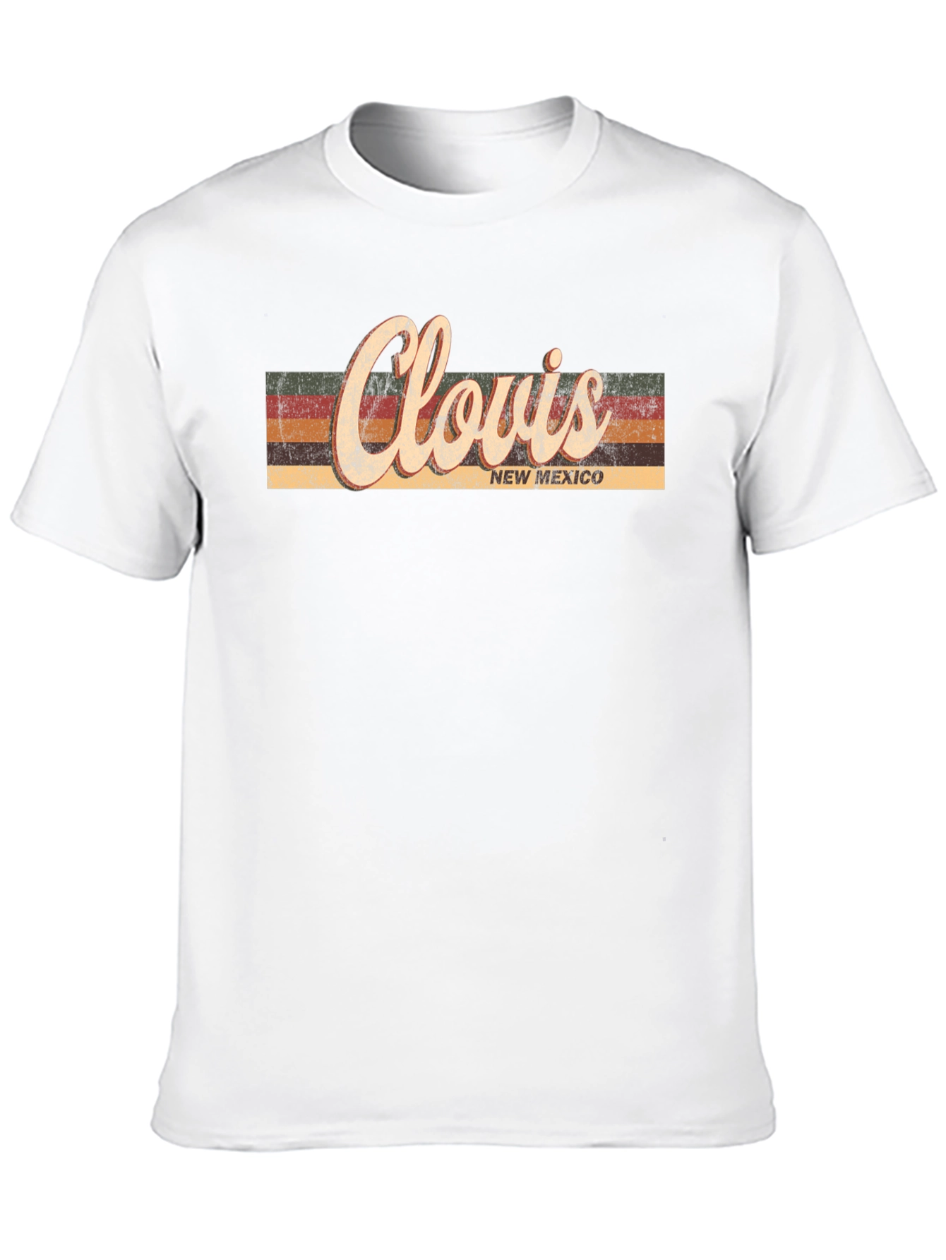 Clovis New Mexico Retro T-Shirt