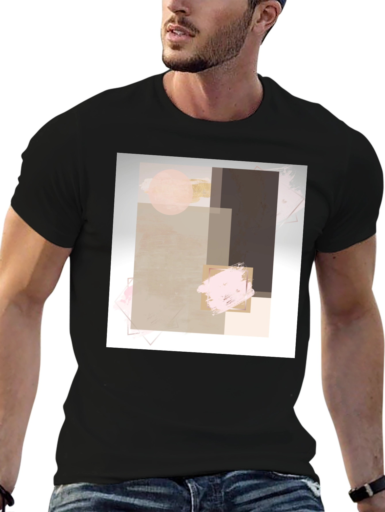Abstract Geometric Graphic Tee