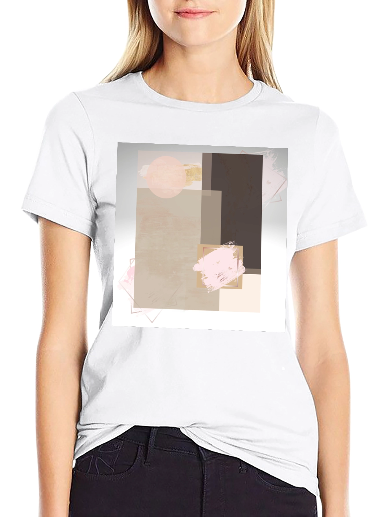 Abstract Geometric Graphic Tee